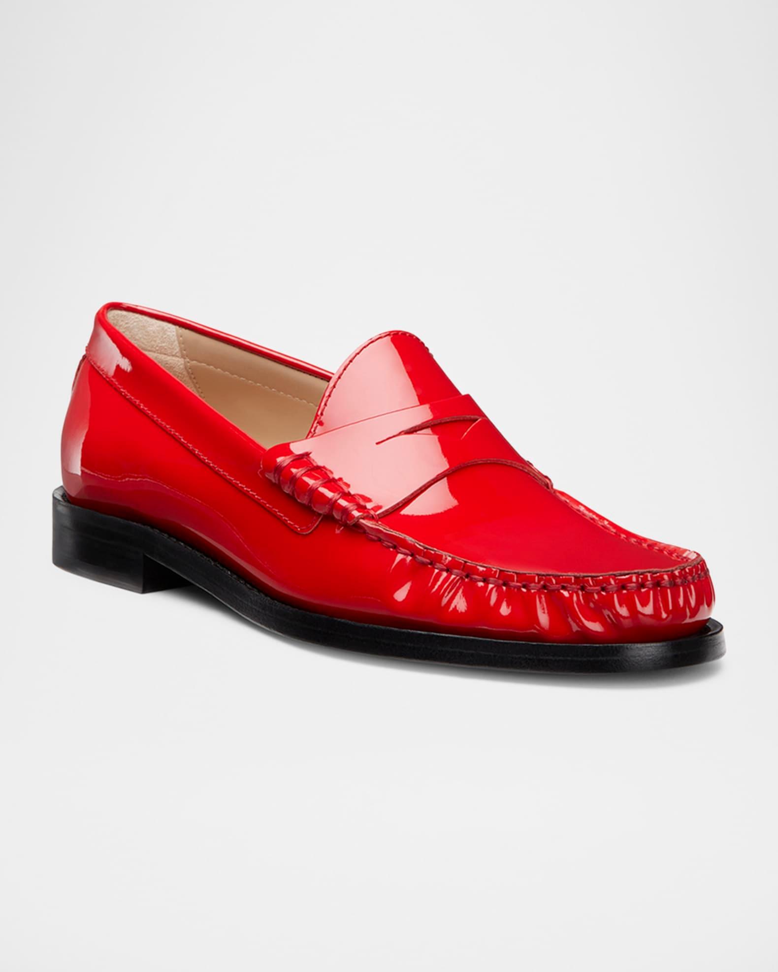 Lottie Patent Penny Loafers Product Image