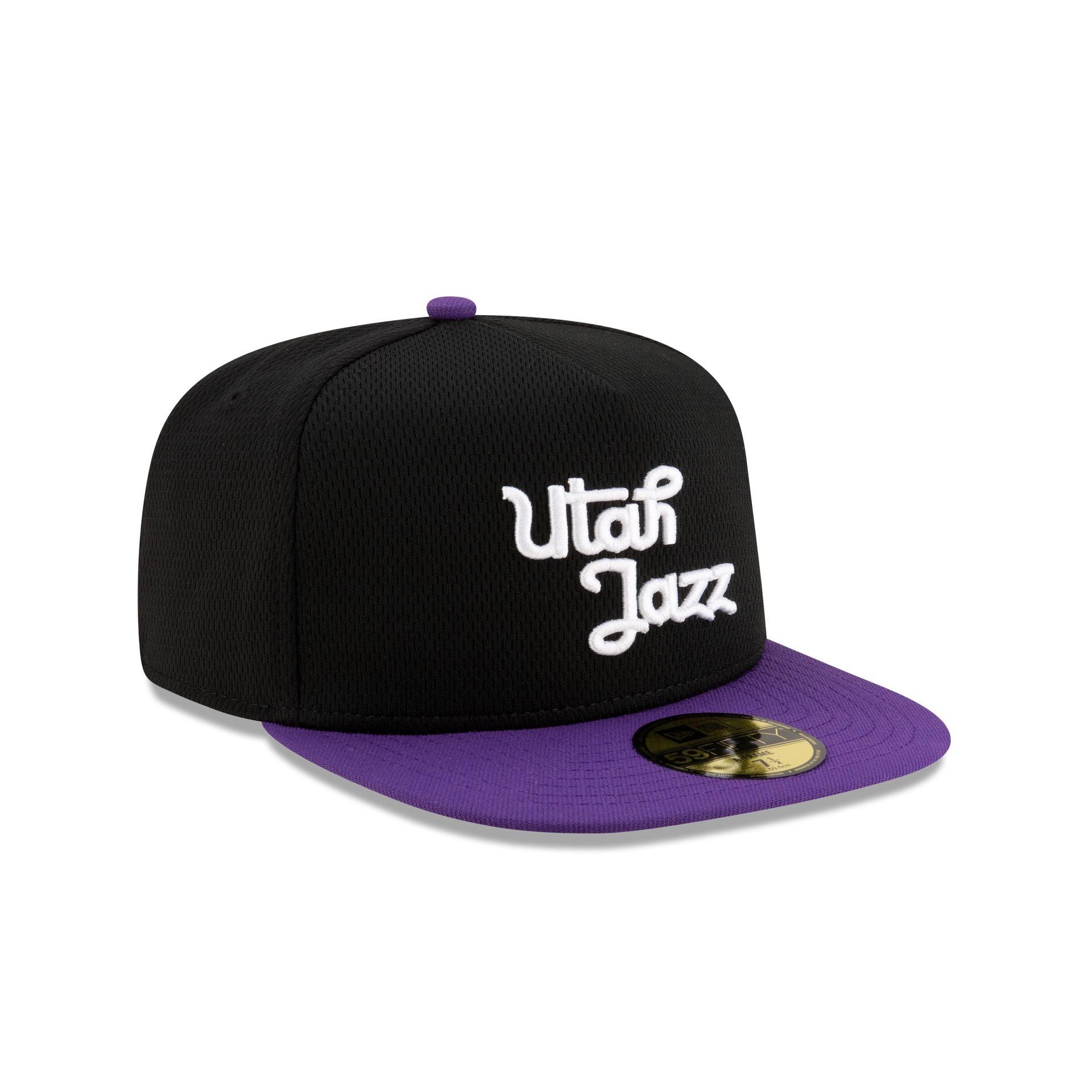 Utah Jazz Dashmark Mesh 59FIFTY A-Frame Fitted Hat Male Product Image