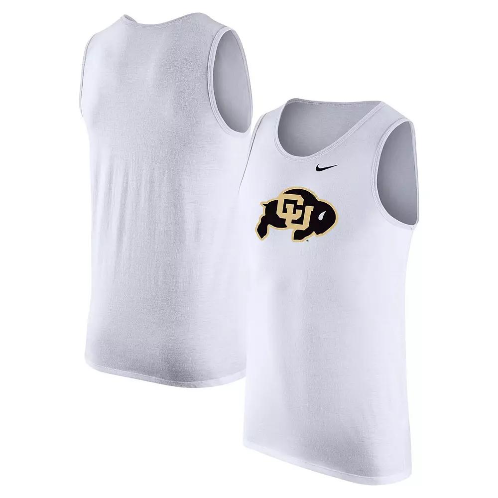 Men's Nike White Colorado Buffaloes Tank Top, Size: Small Product Image