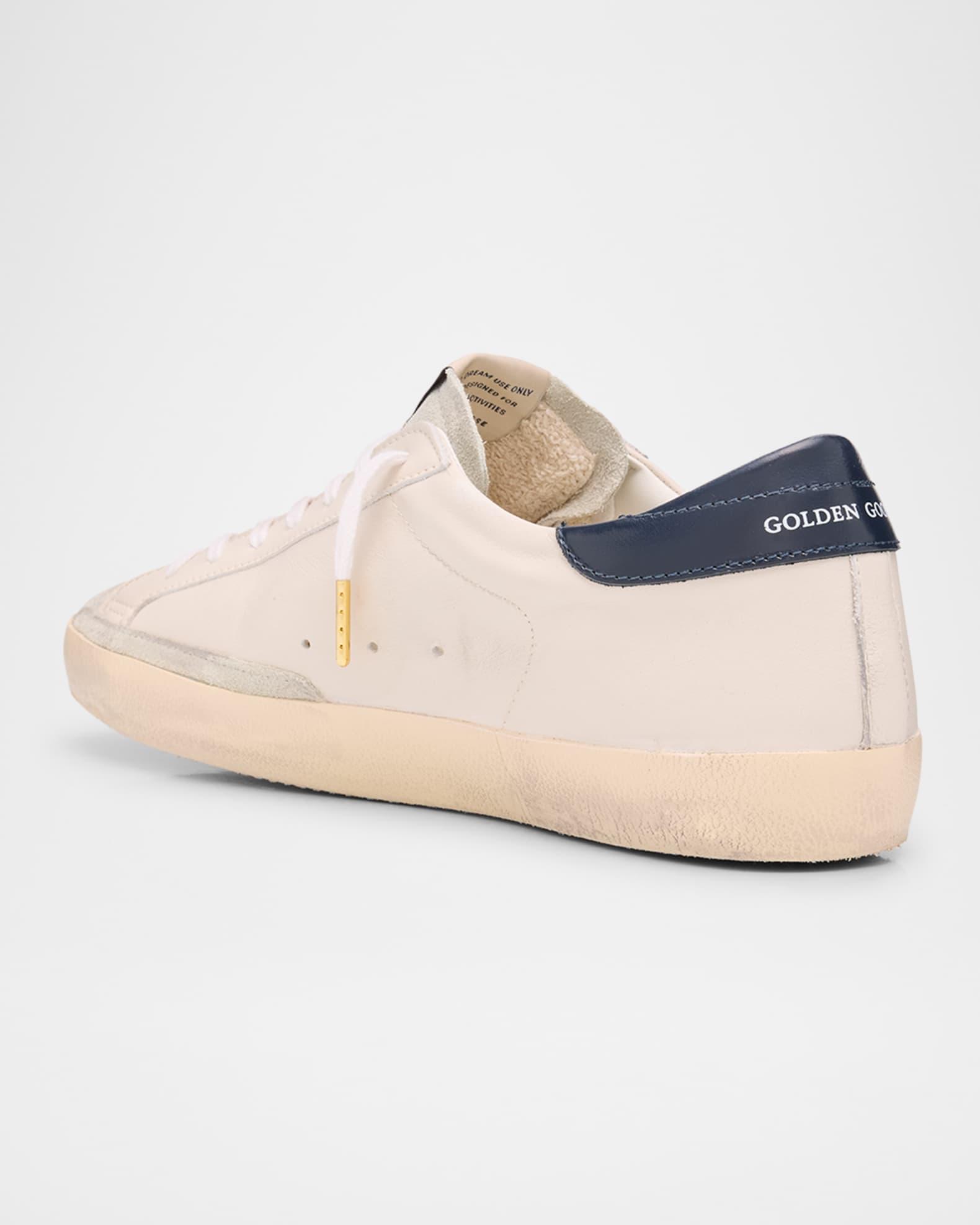 Men's Superstar Leather and Suede Low-Top Sneakers Product Image