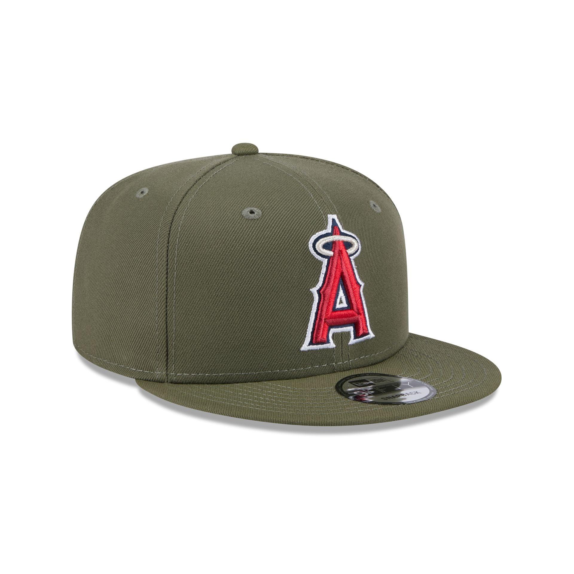 Los Angeles Angels Olive 9FIFTY Snapback Hat Male Product Image