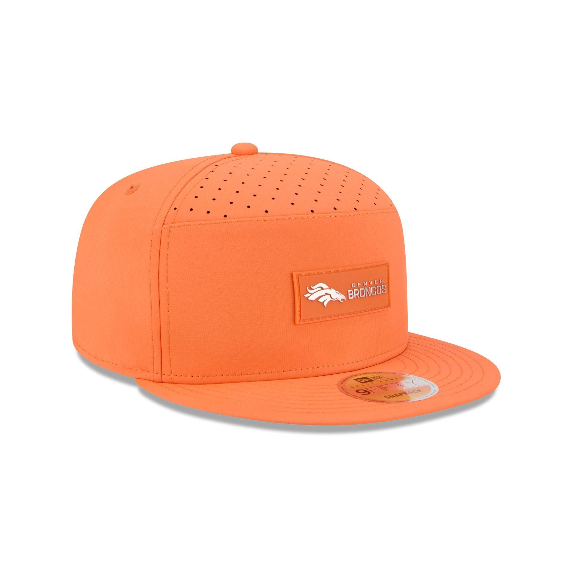 Denver Broncos 2025 Sideline Hot Weather Split Panel 9FIFTY Snapback Hat Male Product Image