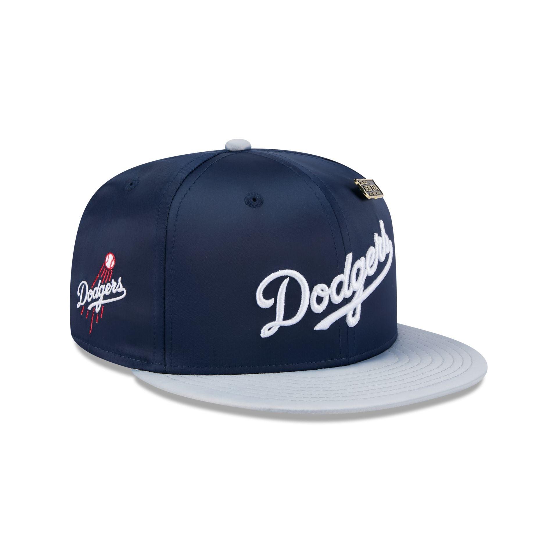 Los Angeles Dodgers Spring Satin 59FIFTY Fitted Hat Male Product Image