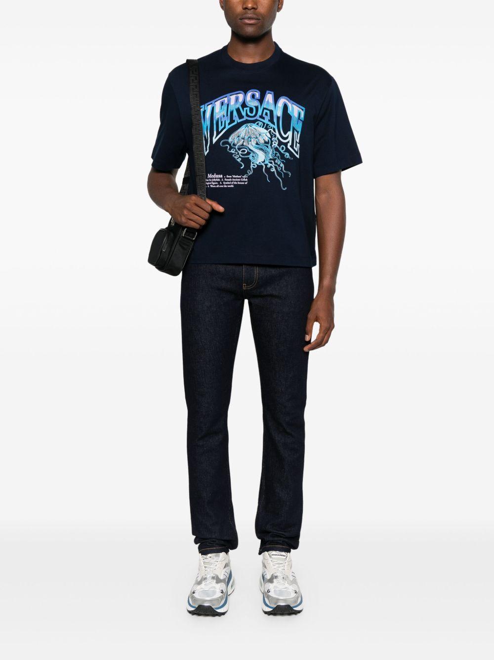 Medusa Head jeans Product Image