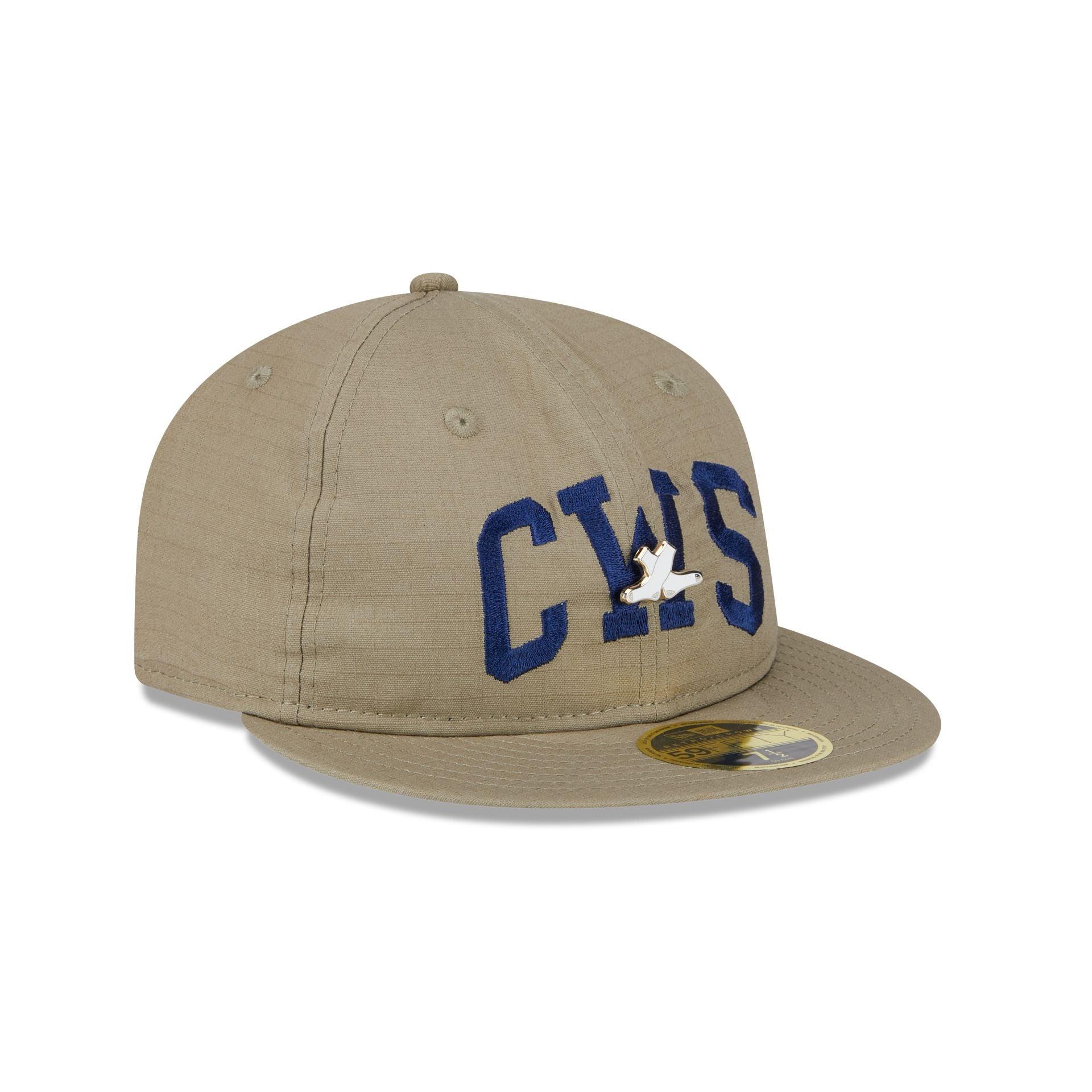 New Era Branded Paragon Navy Retro Crown 59FIFTY Fitted Hat Male Product Image