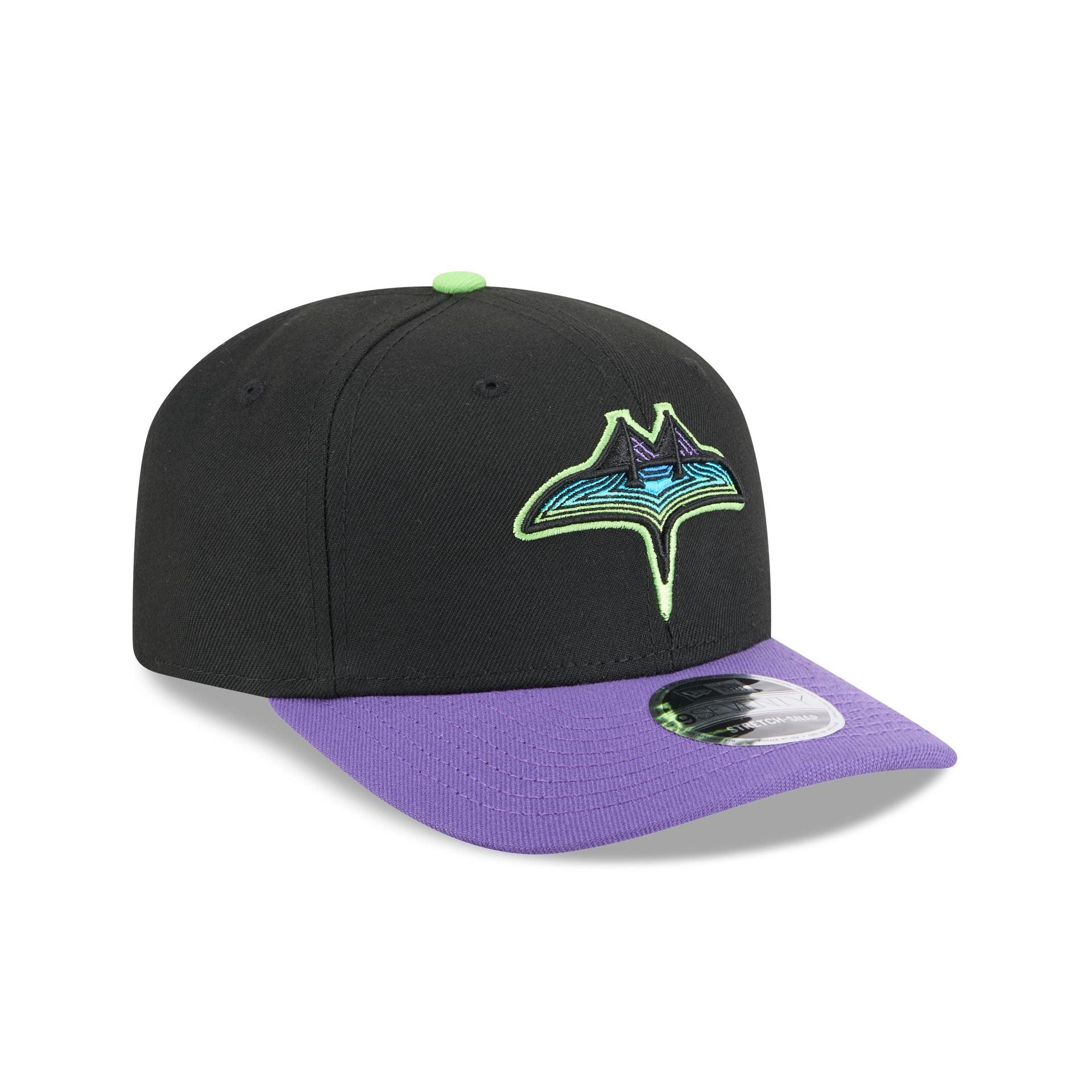 Tampa Bay Rays City Connect 9SEVENTY Stretch-Snap Hat Male Product Image