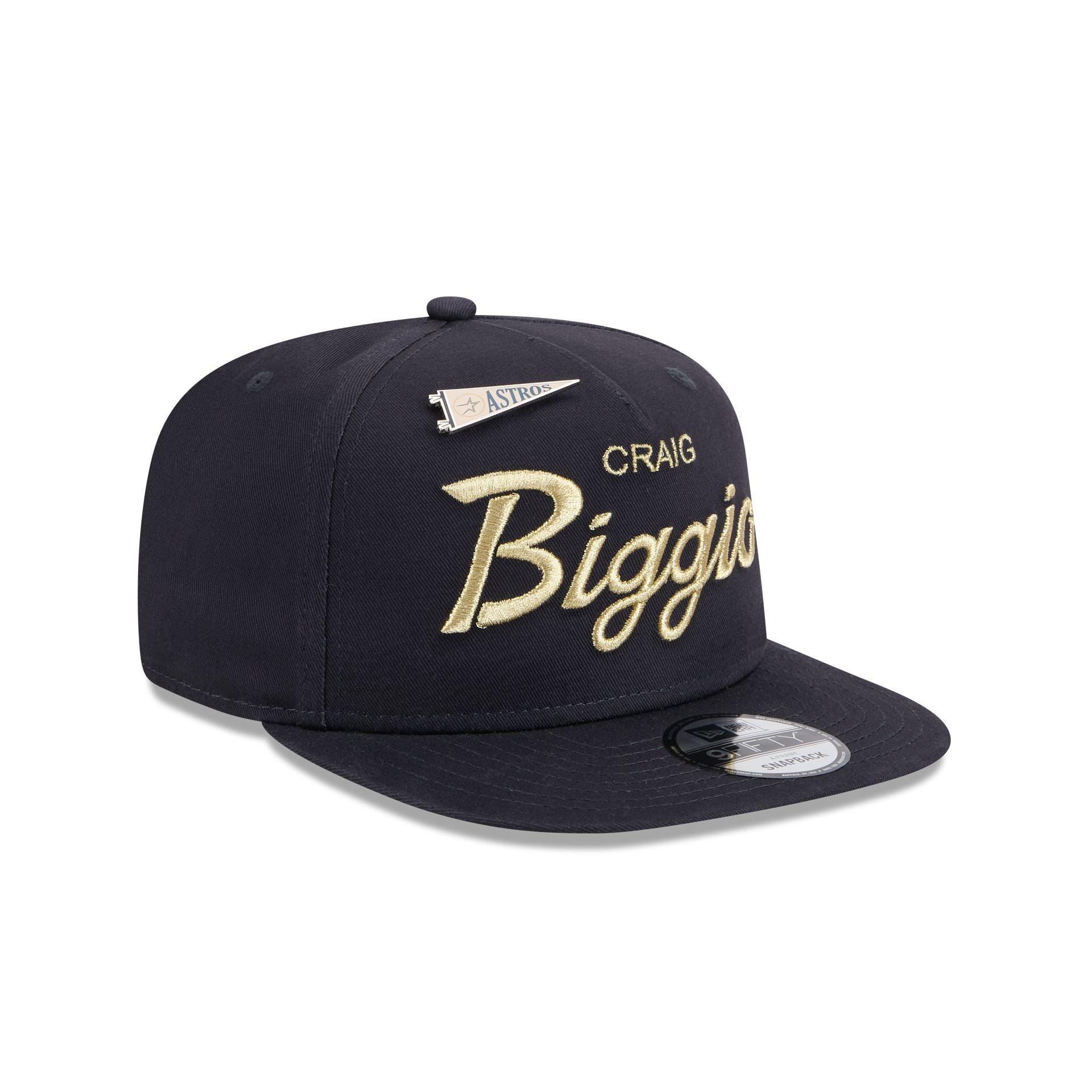 Houston Astros Craig Biggio 9FIFTY A-Frame Snapback Hat Male Product Image