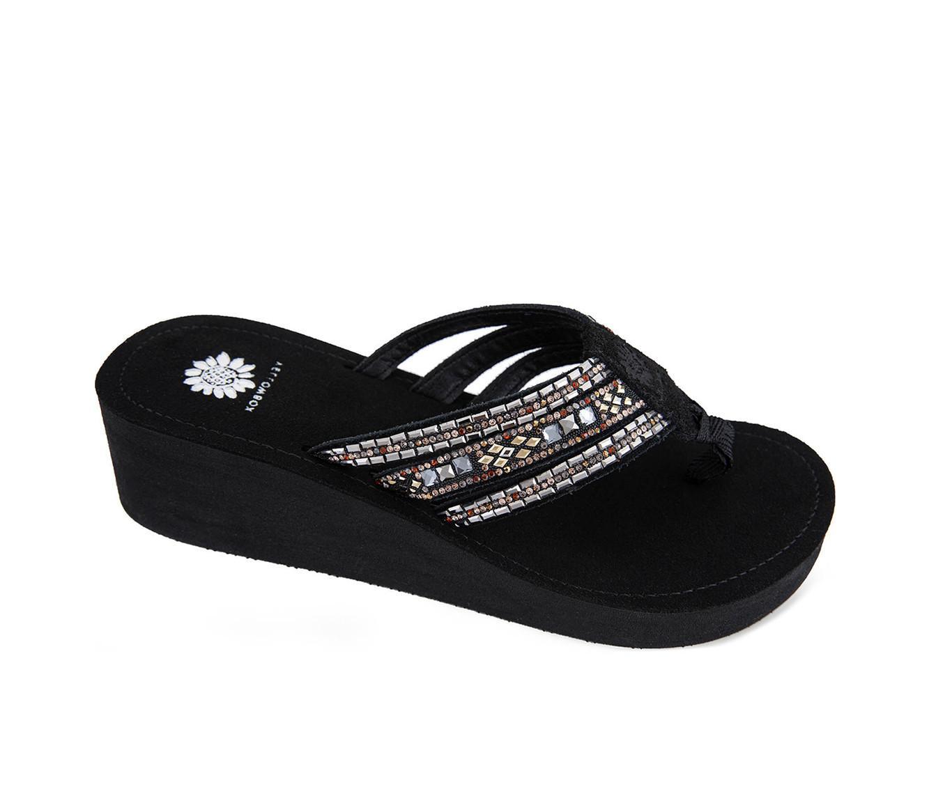 Women's Yellow Box Tania Wedge Flip-Flops Product Image