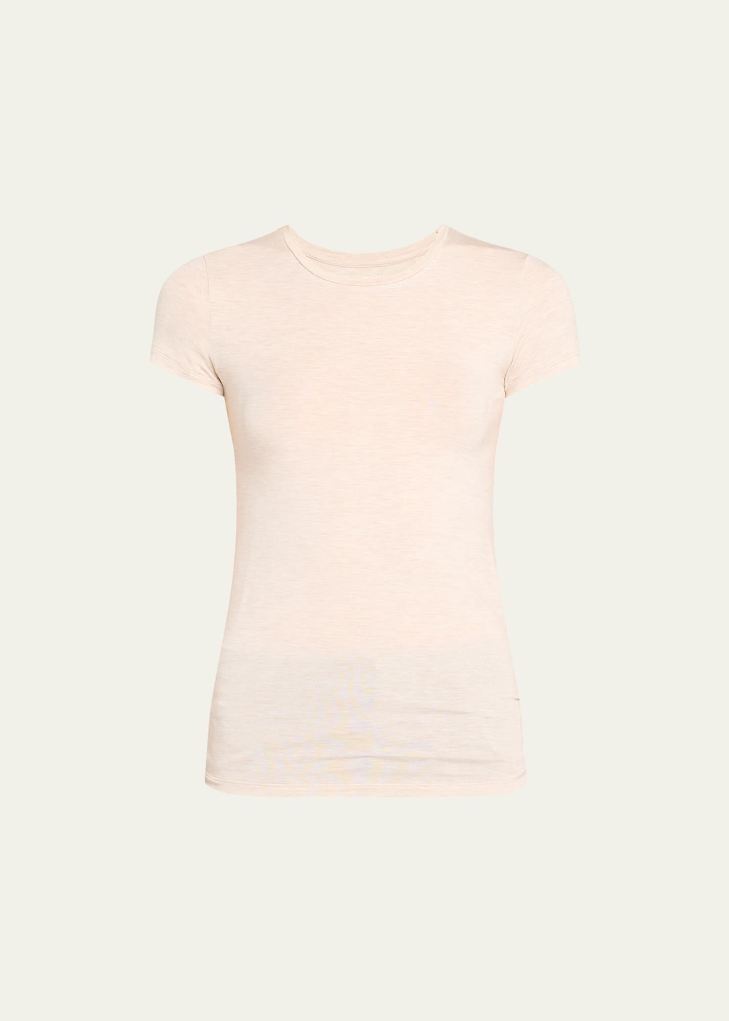 Soft Touch Short-Sleeve Crewneck T-Shirt Product Image