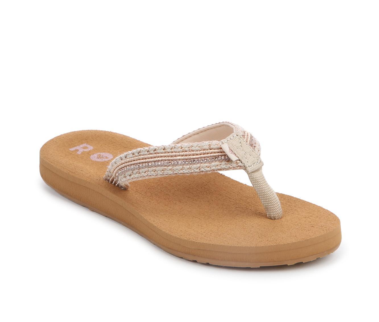 Women's Roxy Tidepool Bling Flip-Flops Product Image