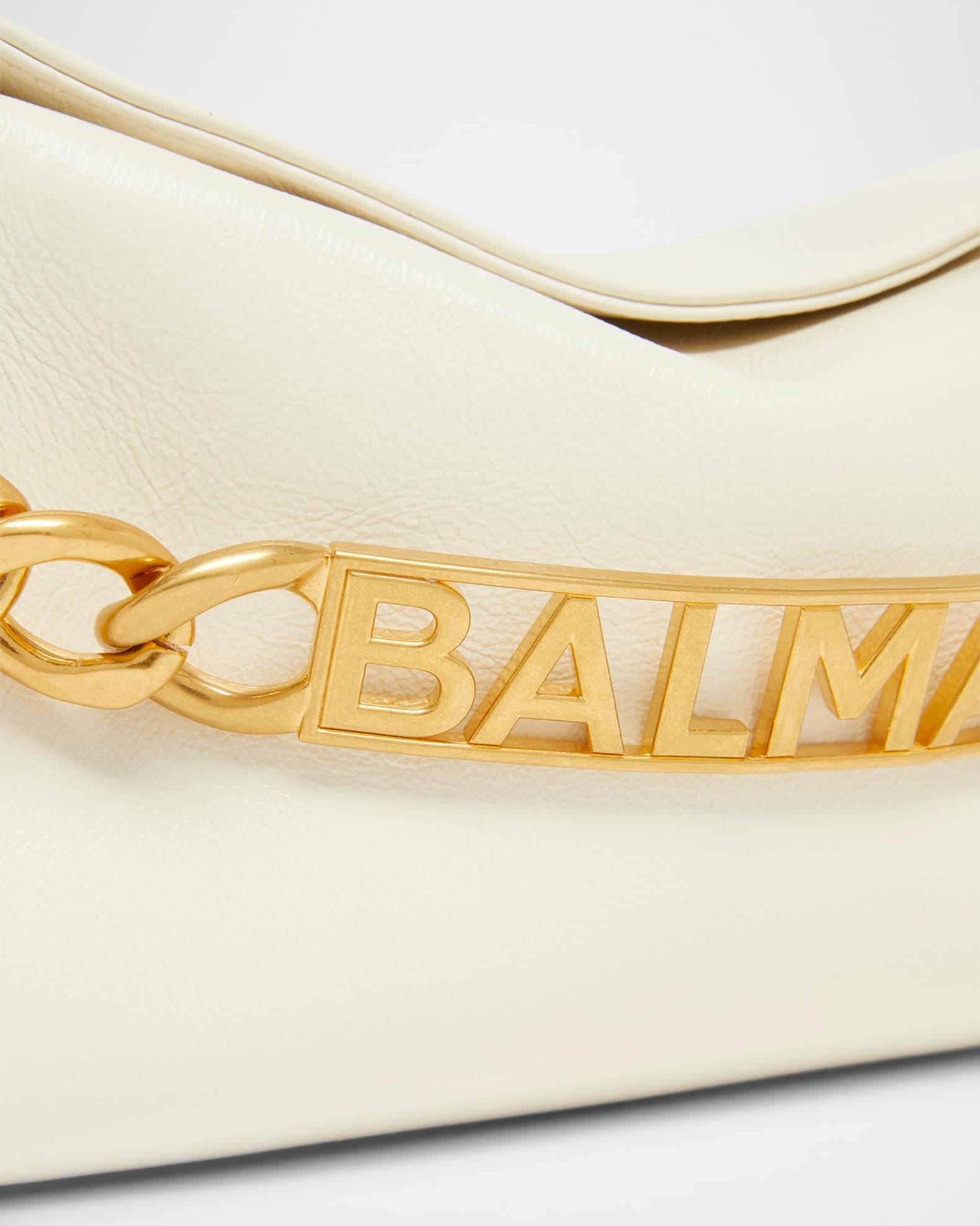 1945 Soft Pouch Crossbody Clutch Bag in Crinkled Leather Product Image