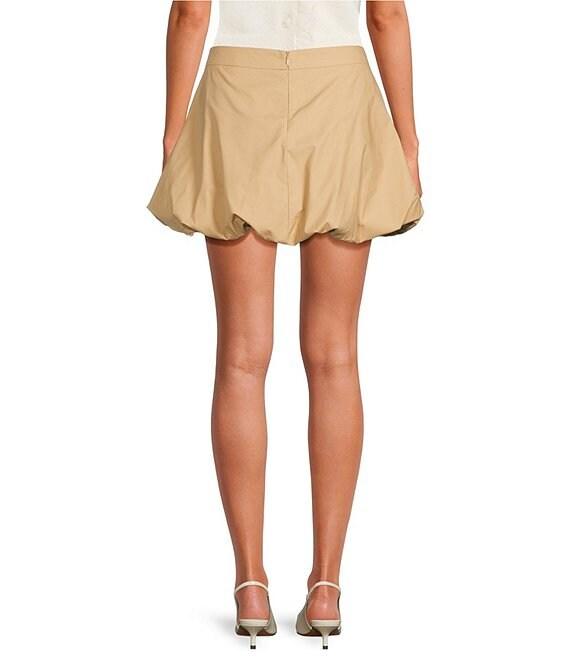 ASTR the Label Toini Pleated Elasticized Bubble Hem Skort Product Image