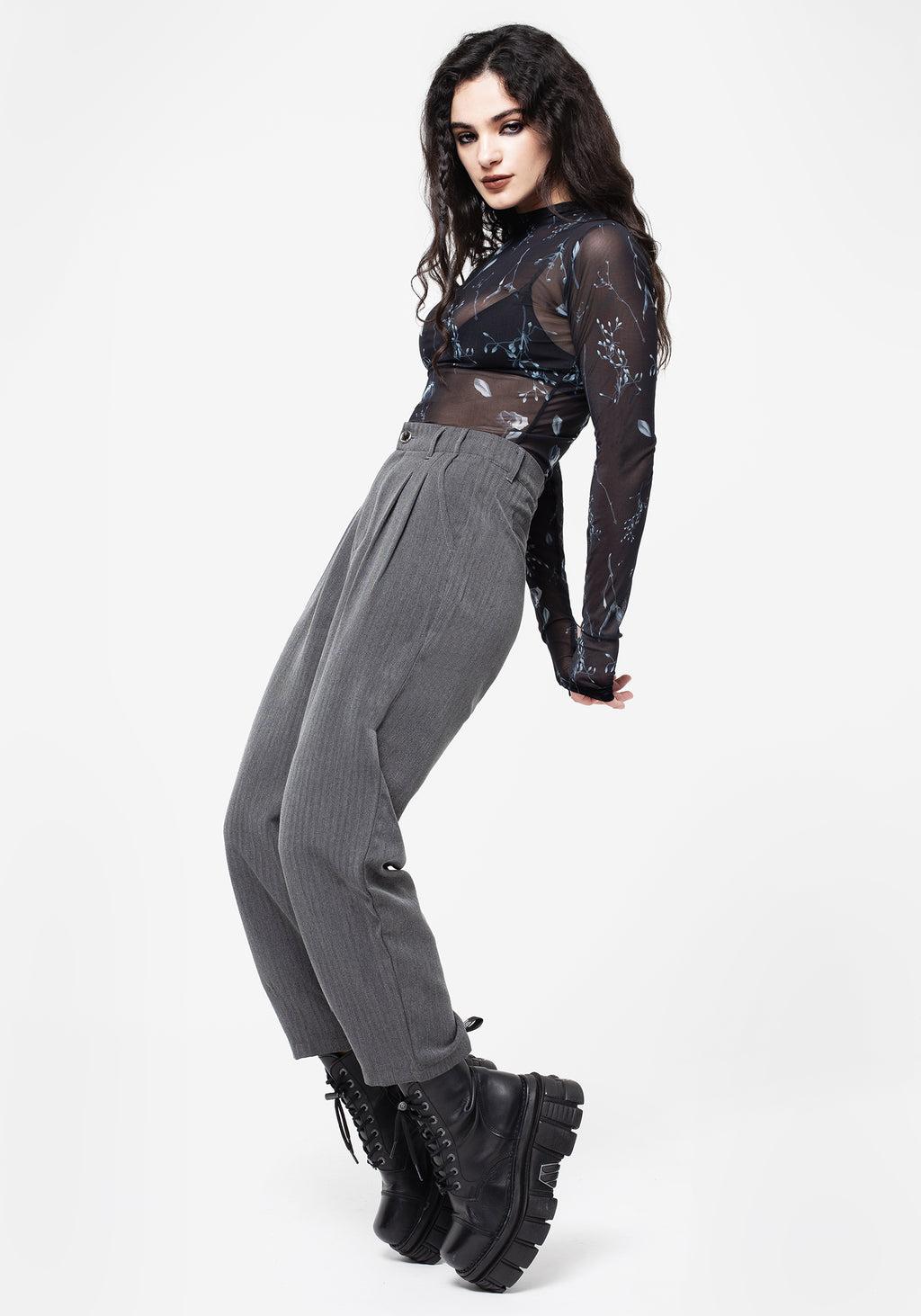 Herringbone Balloon Trousers Product Image