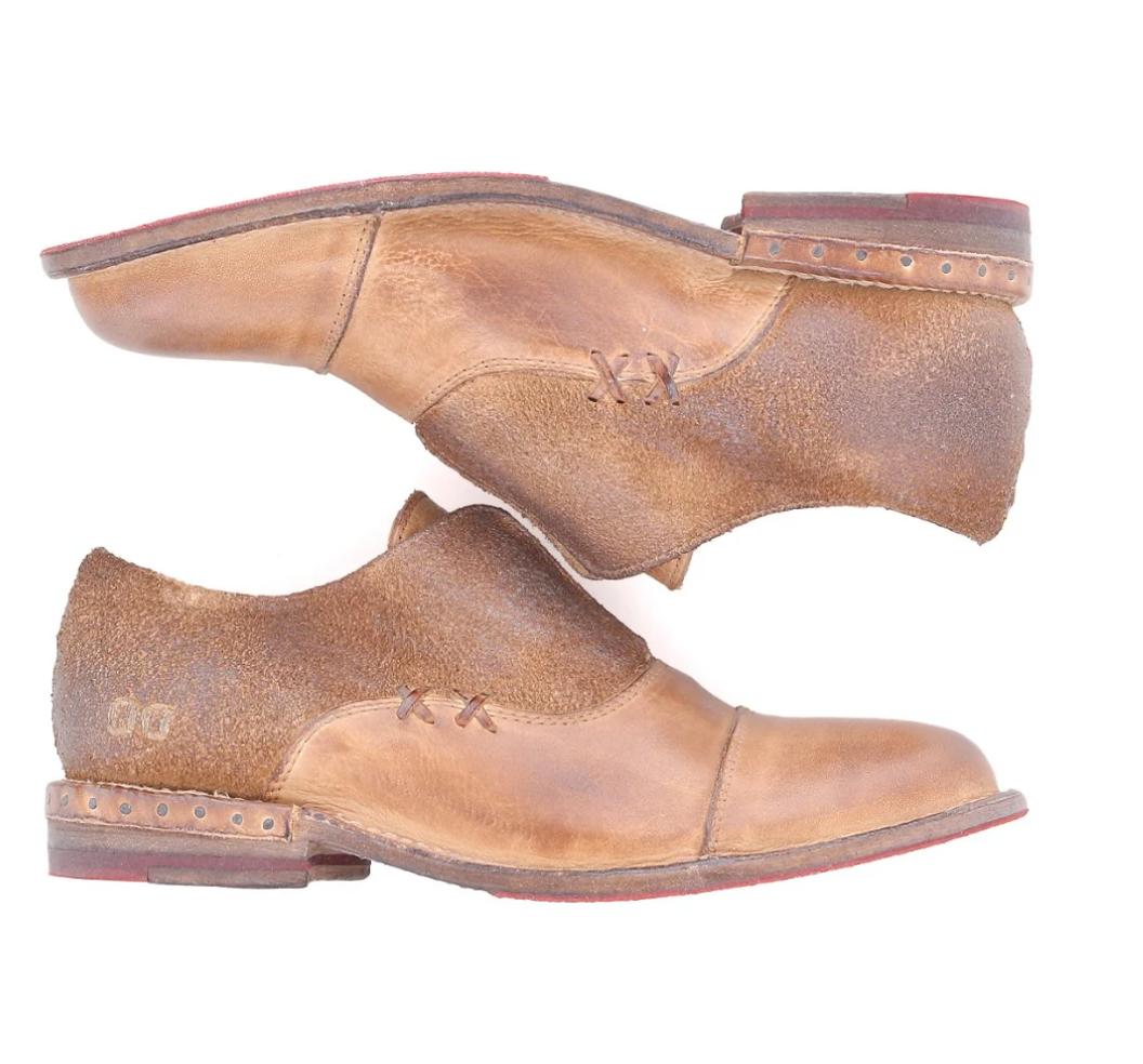 Bedstu Leather Rose Oxford Womens Shoes Female Product Image