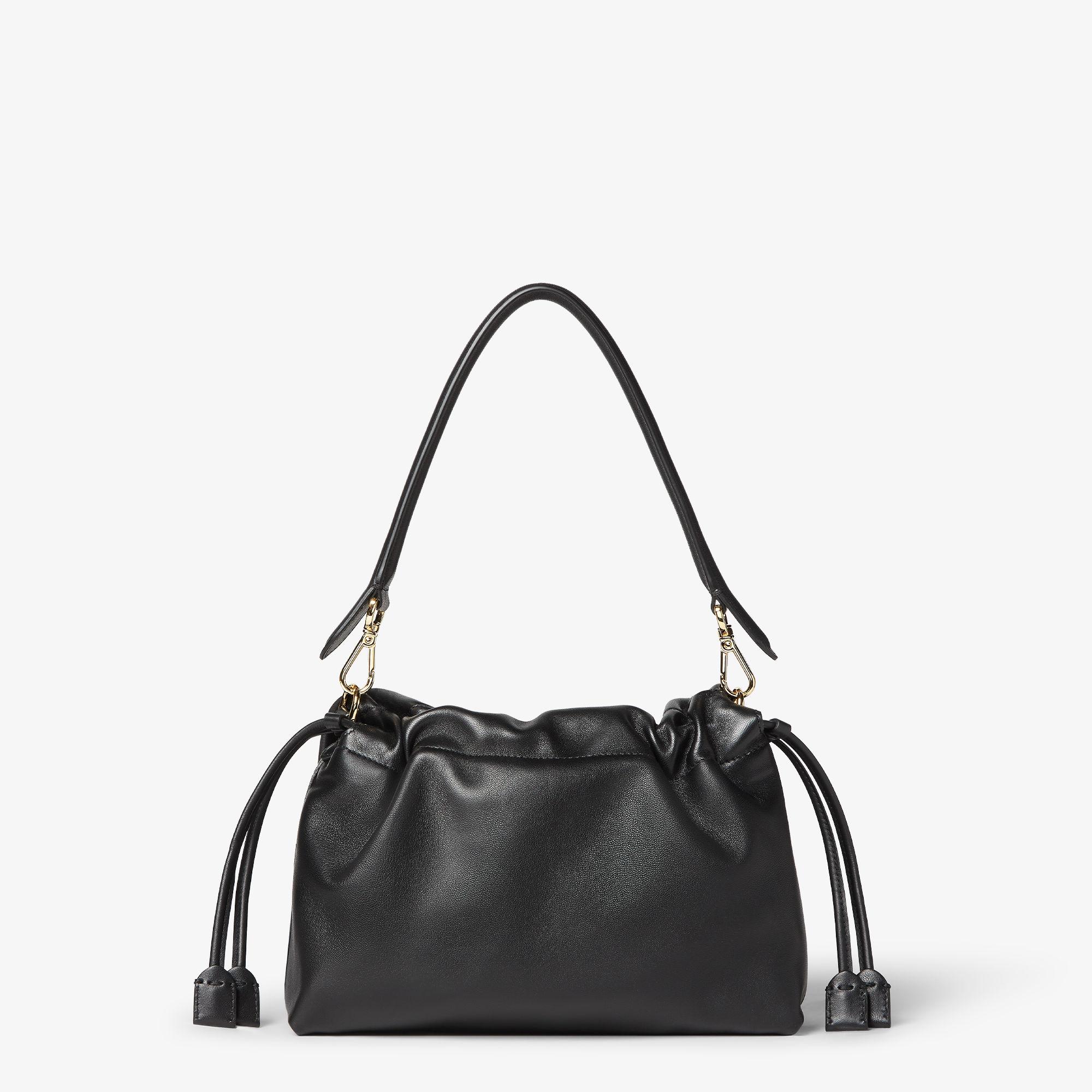 Mamma Baguette MediumBlack nappa leather bag Product Image