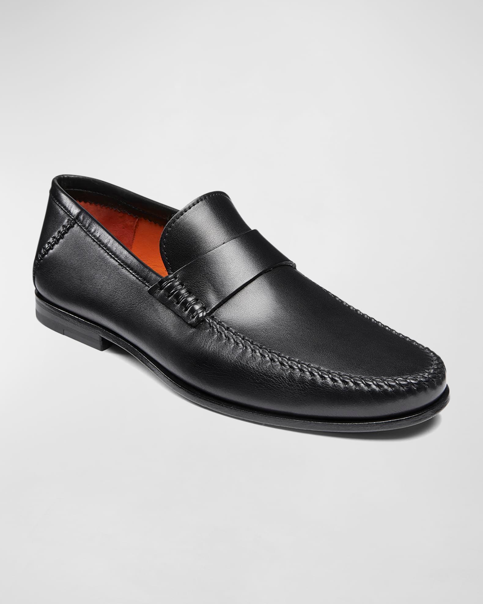 Men's Paine Whipstitched Leather Loafers Product Image