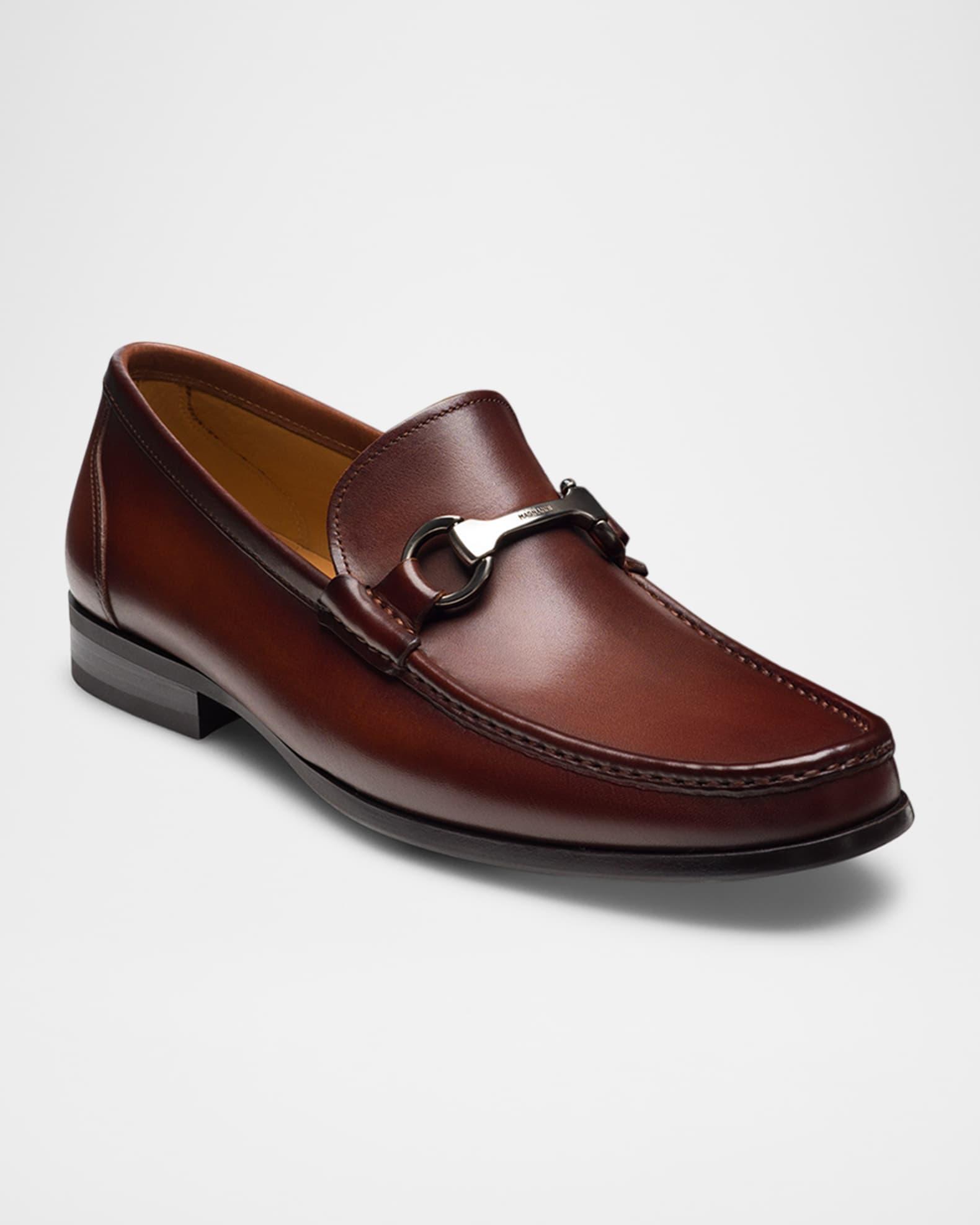 Men's Gentry Calf Leather Bit Loafers Product Image
