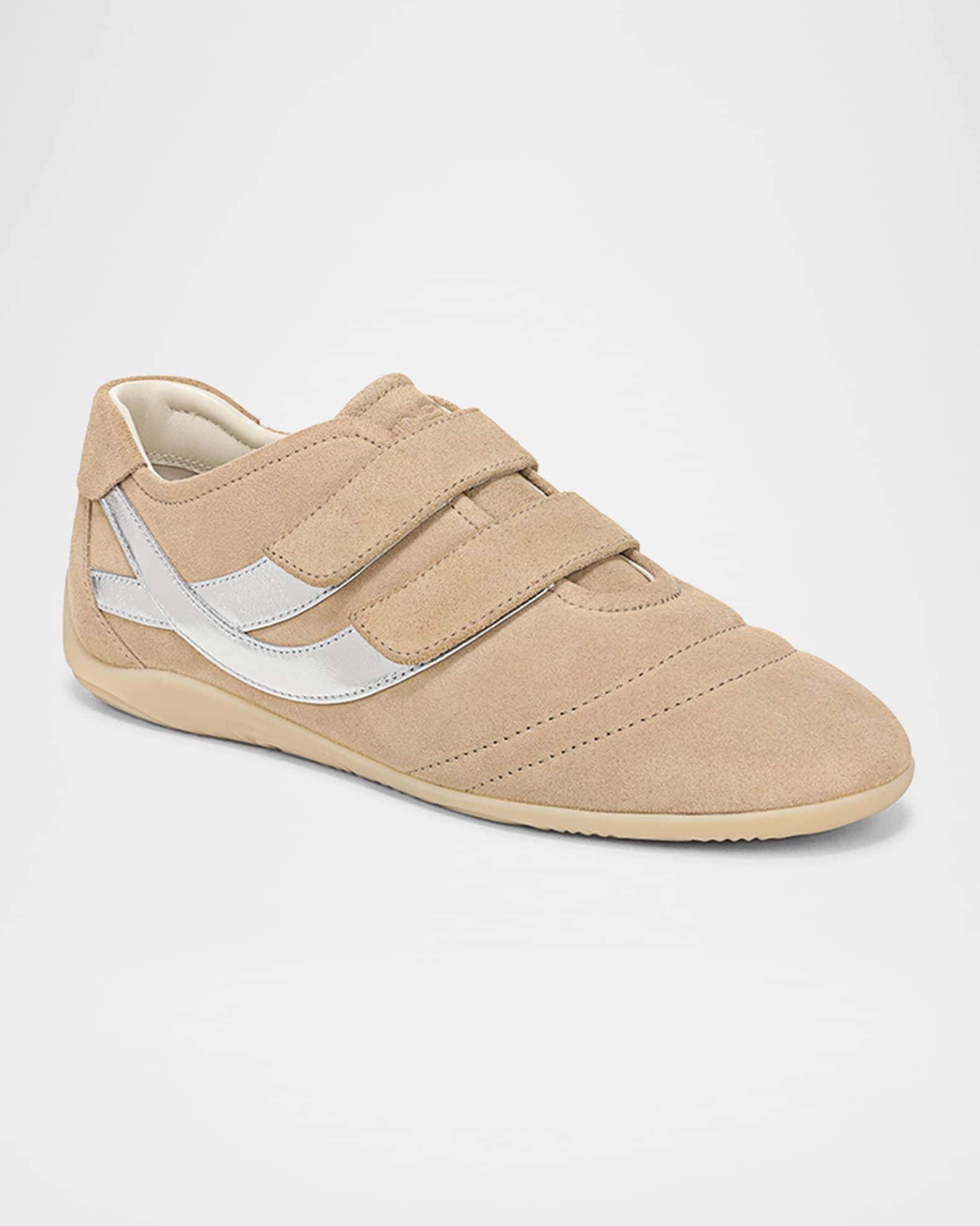 Sonic Suede Grip-Strap Sneakers Product Image