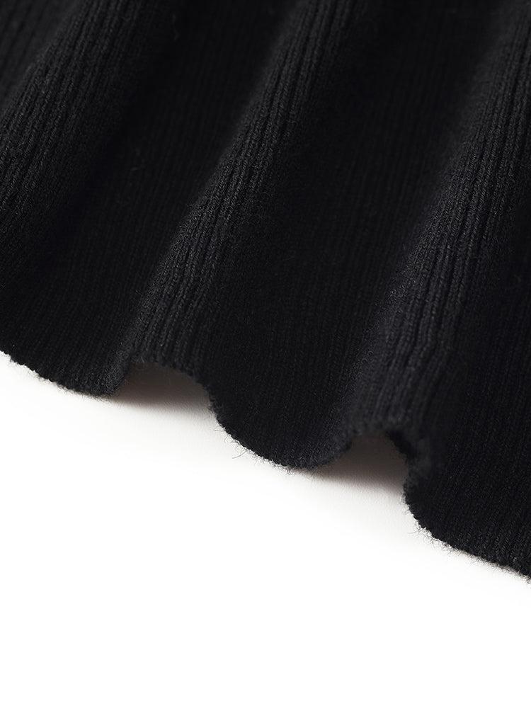 Slim-Fit Women Bowknot Sweater Product Image