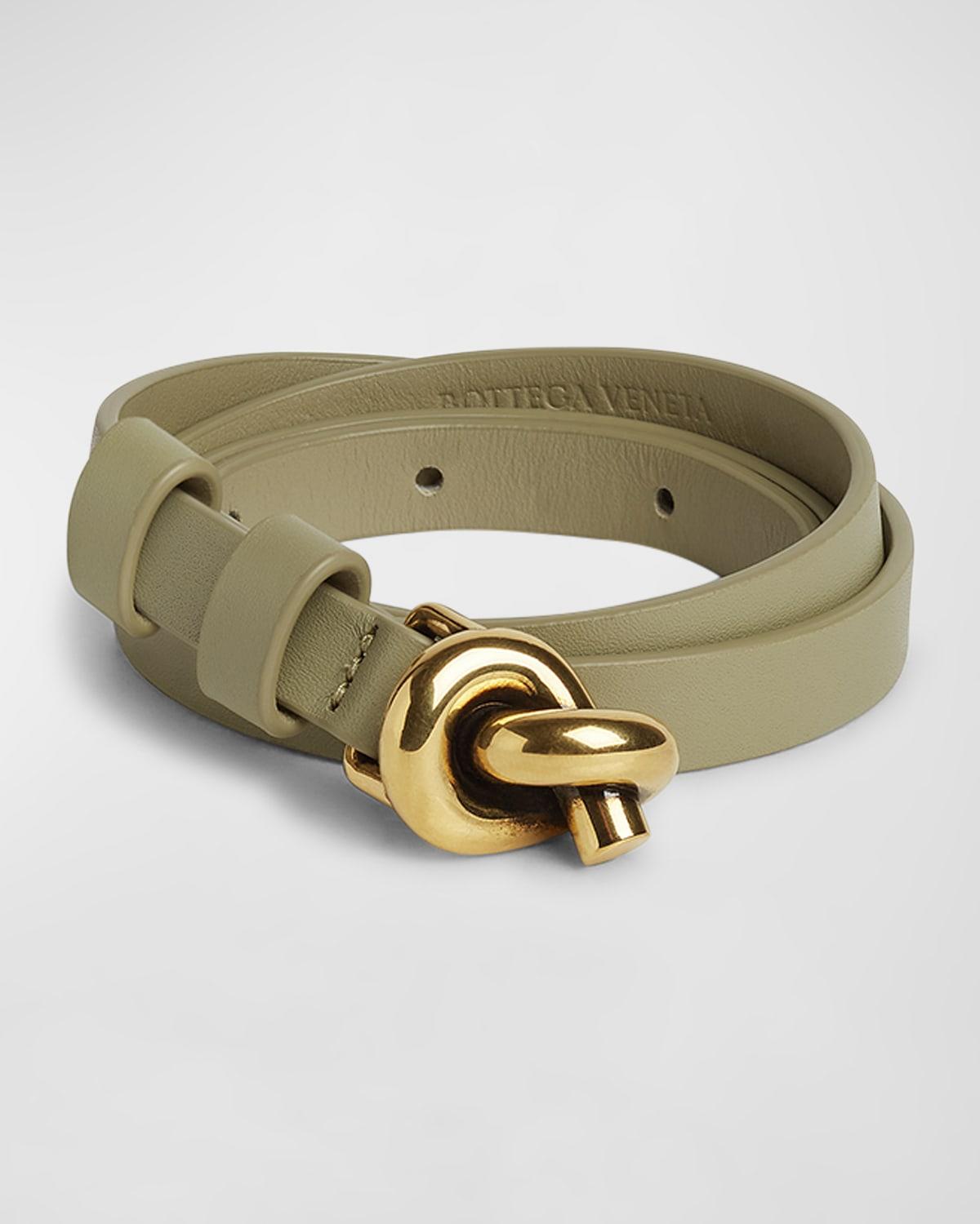 Womens Leather Knot Belt Product Image