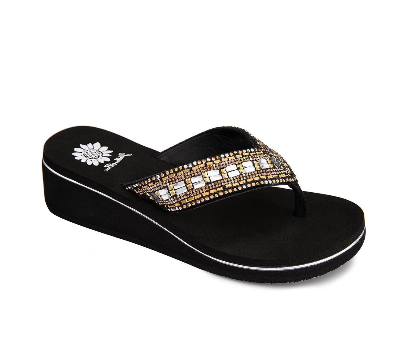 Women's Yellow Box Sunvale Wedge Flip-Flops Product Image