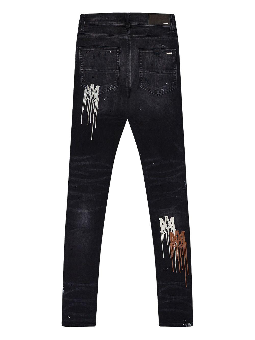 paint-drip jeans Product Image