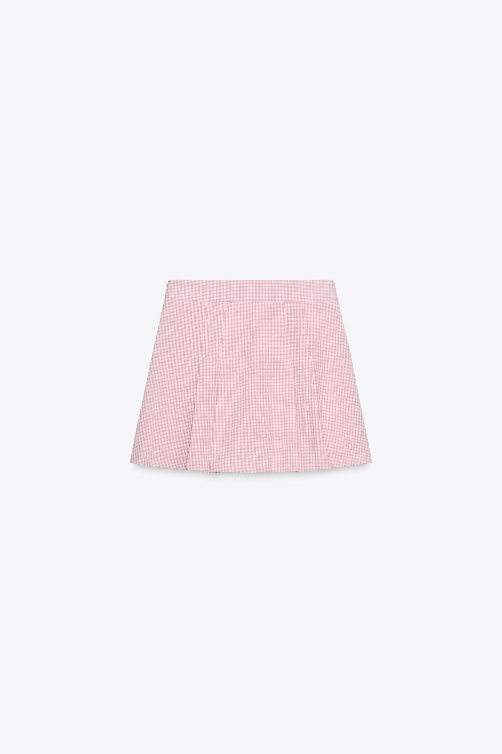 GINGHAM SKORT Product Image