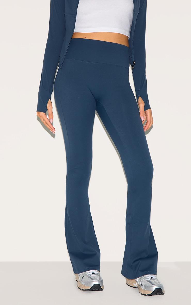 Midnight Blue Ultimate Sculpt Flare Yoga Pants Product Image