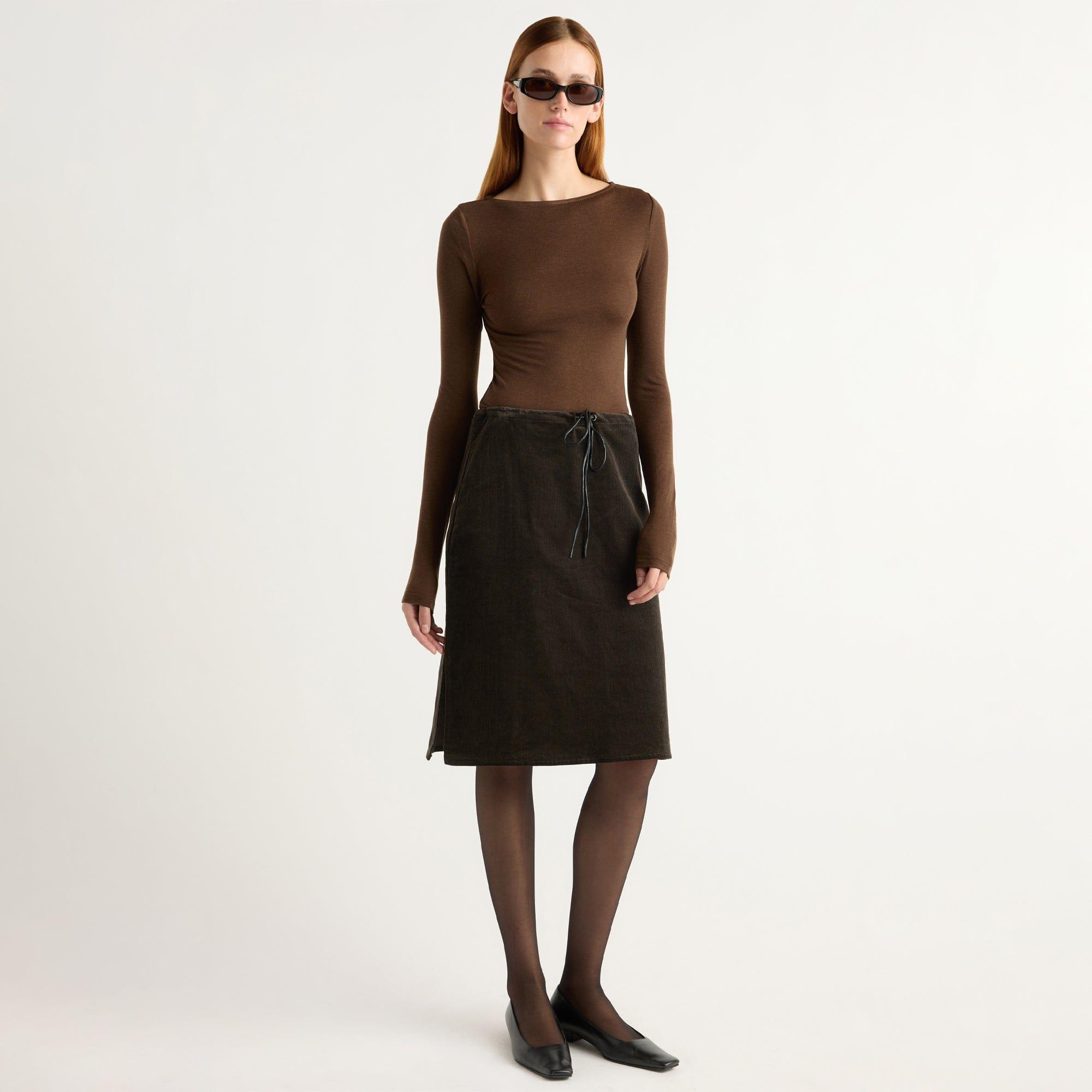 Bellamy Corduroy Tie-Waist Skirt Product Image