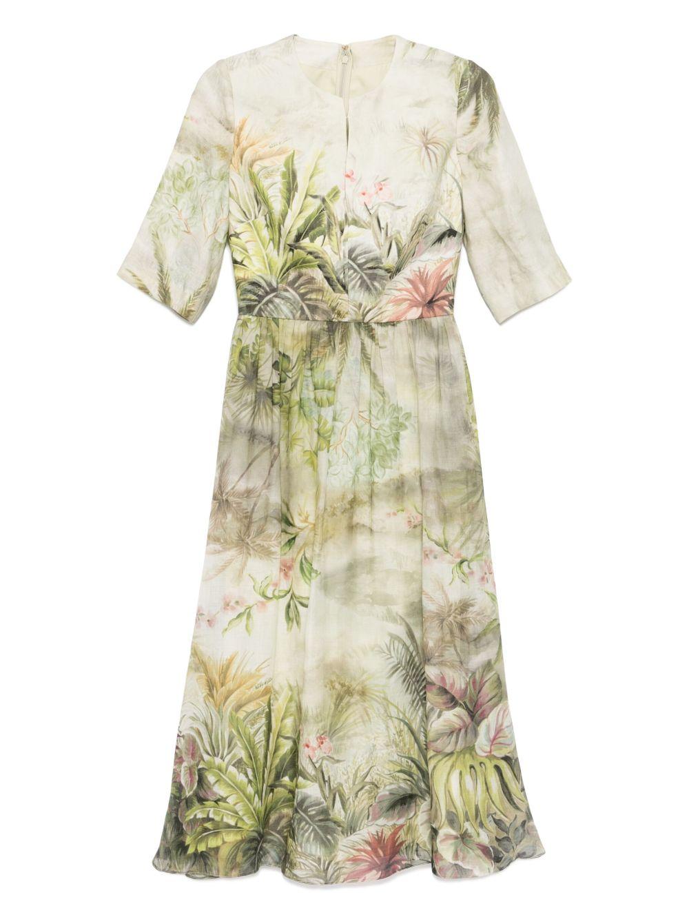 safari-print dress Product Image