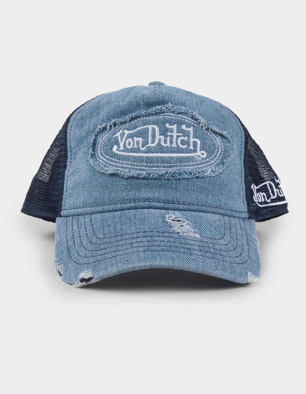 VON DUTCH Trucker Hat - DENIM Product Image