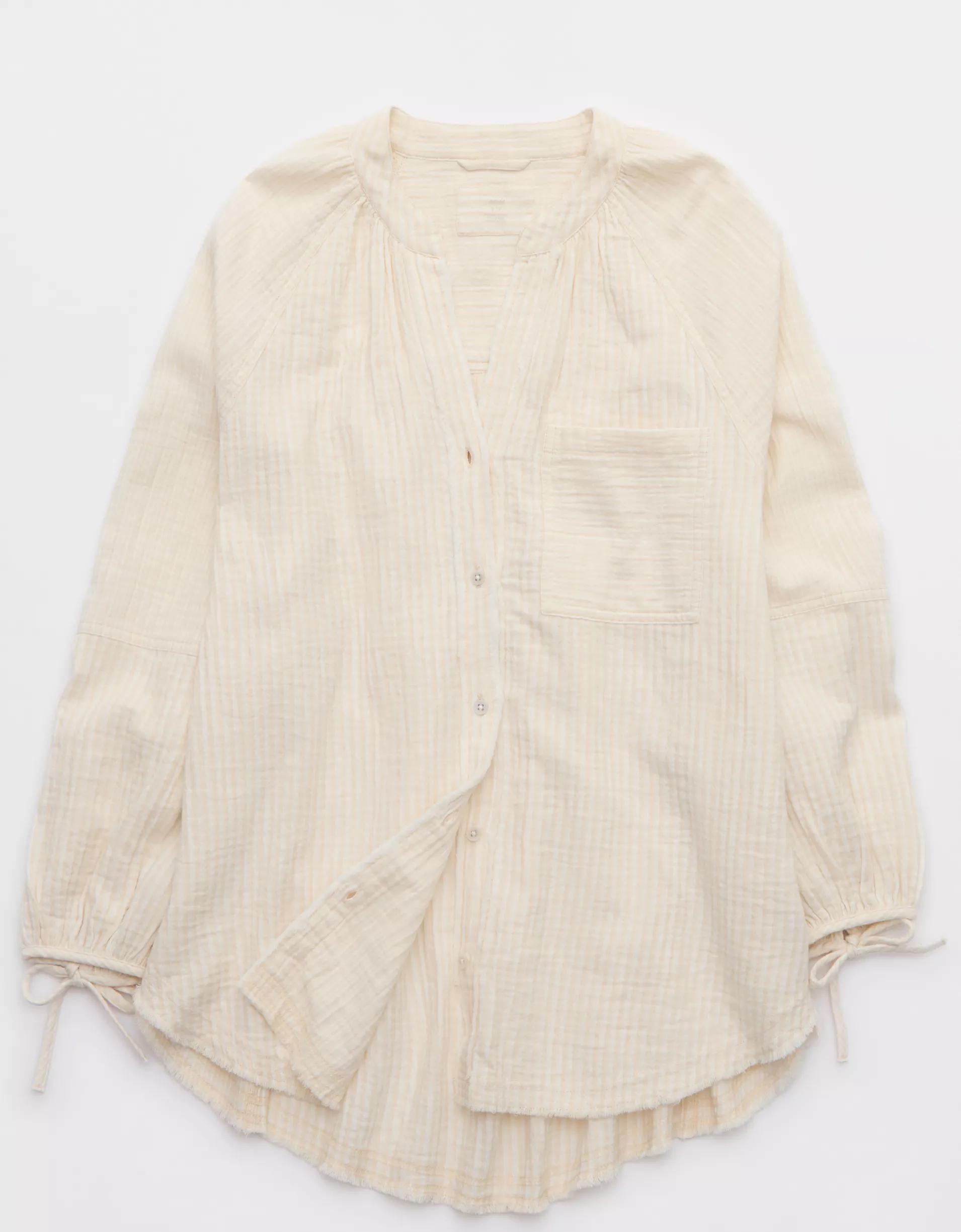 Aerie Daybreak Coverup Shirt Product Image