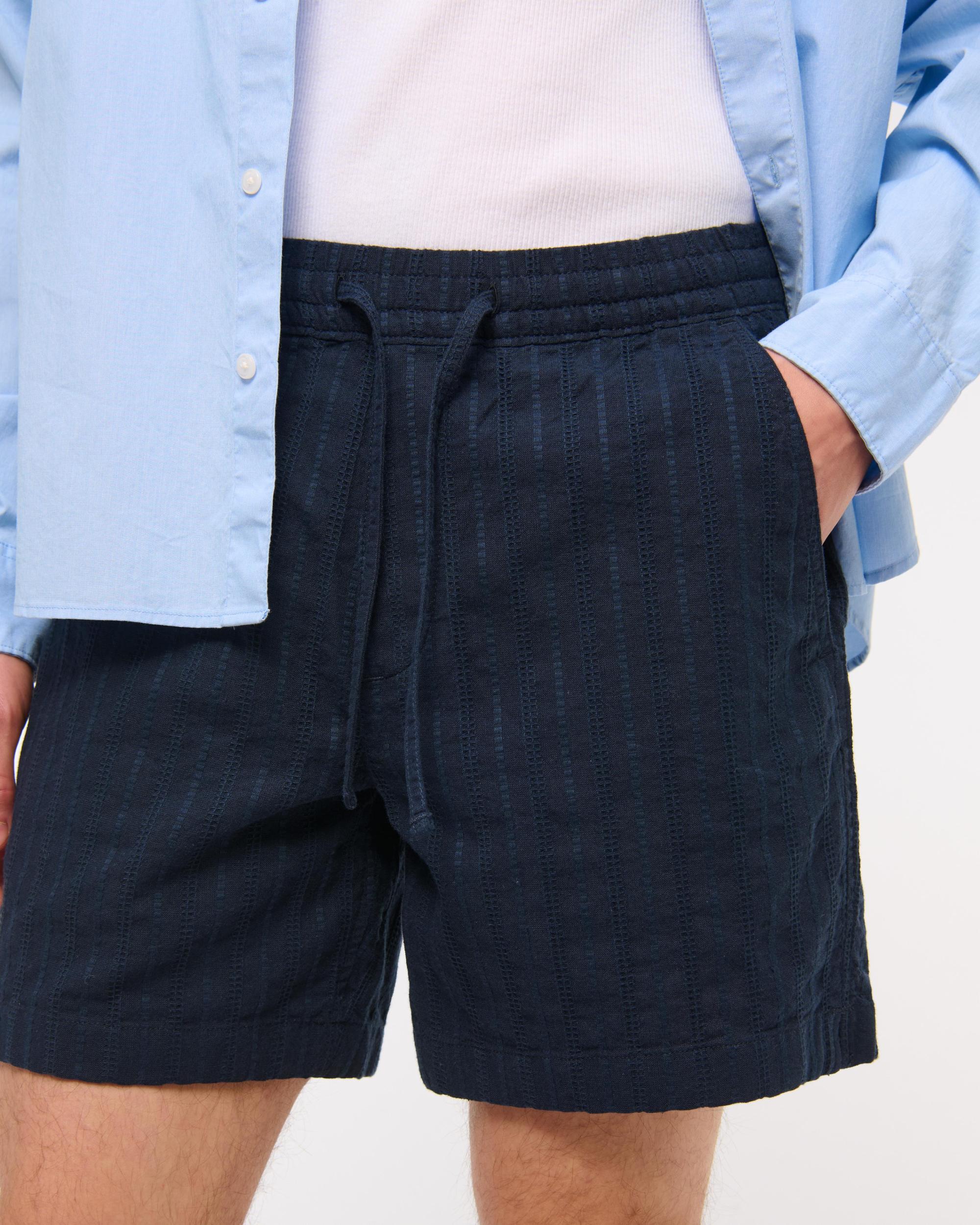 Textured Pull-On Short Product Image