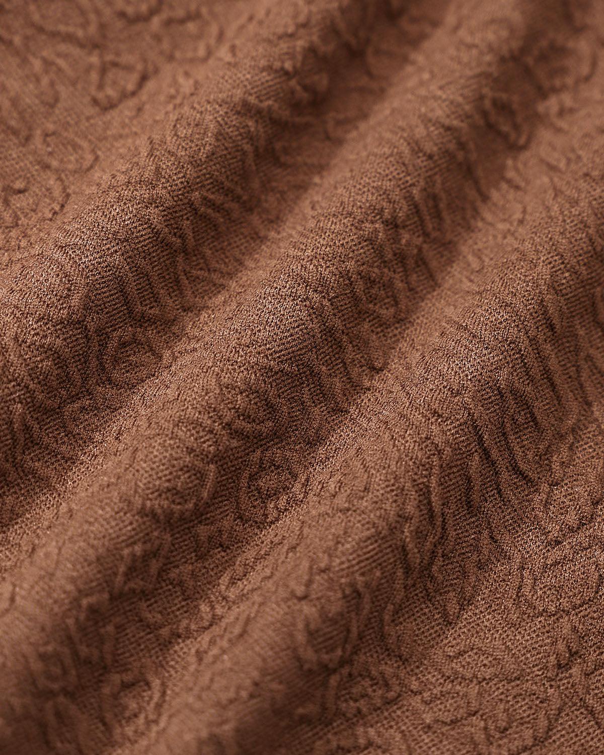 Brown Leopard Print Ruched Bikini Set Product Image