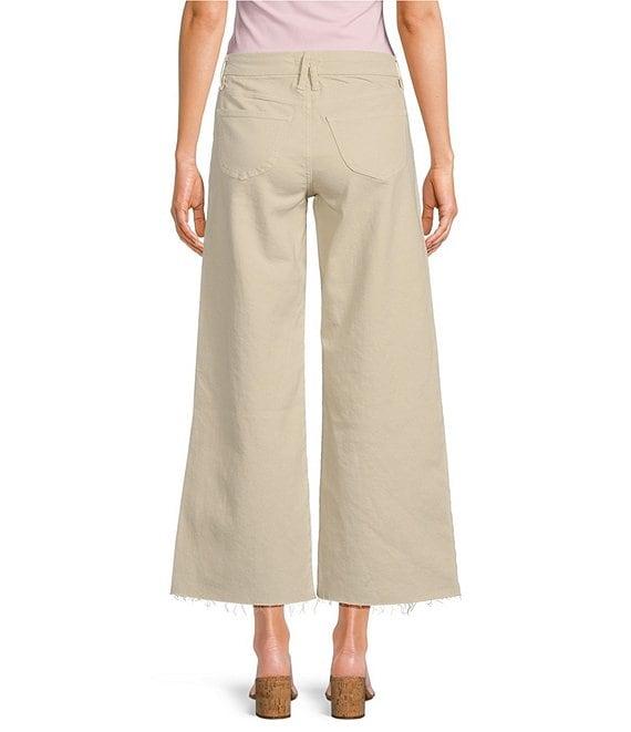 Good American Good Waist High Rise Palazzo Cropped Leg Jeans Product Image