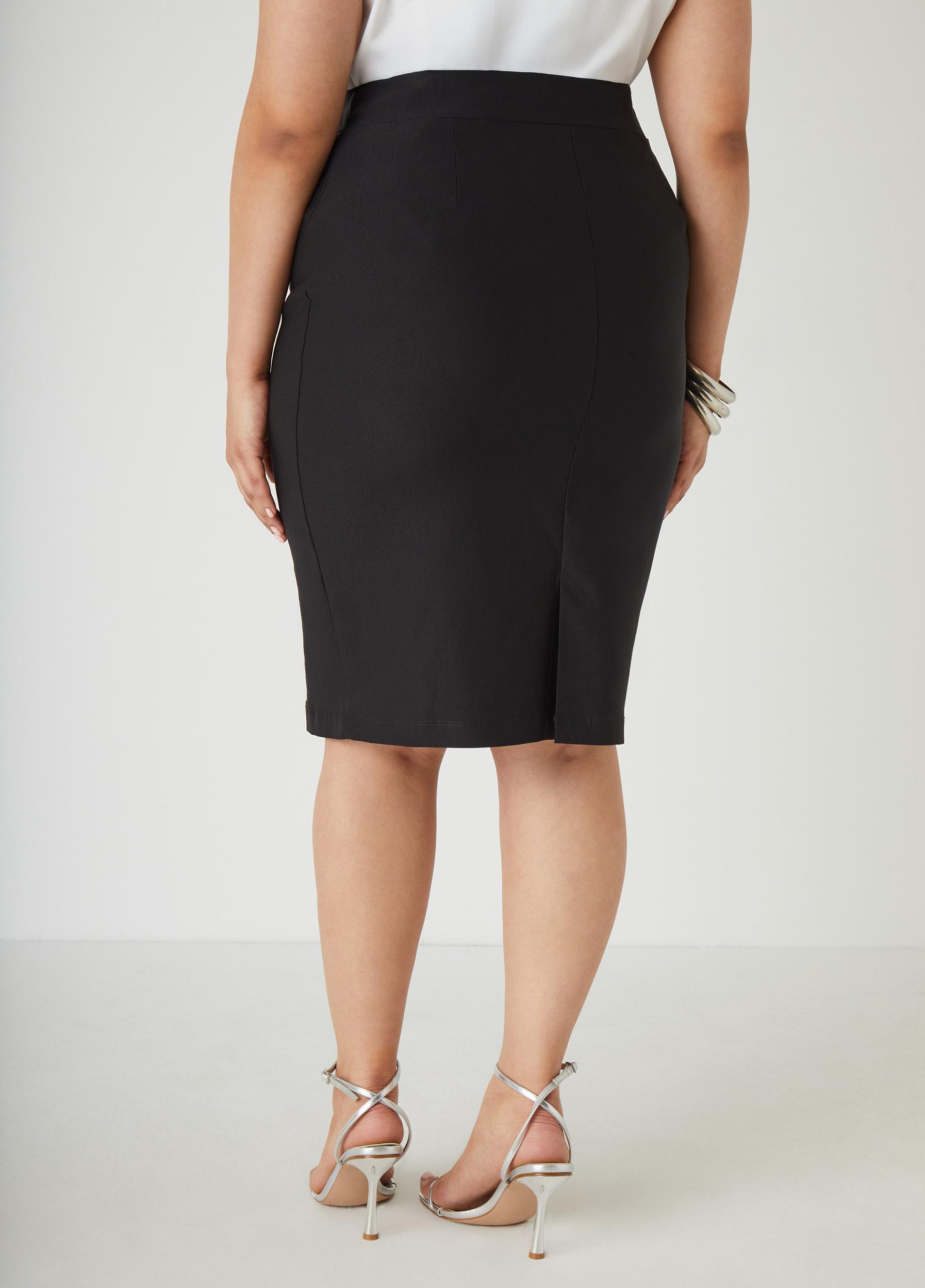 Millennium Crepe Pencil Skirt Product Image