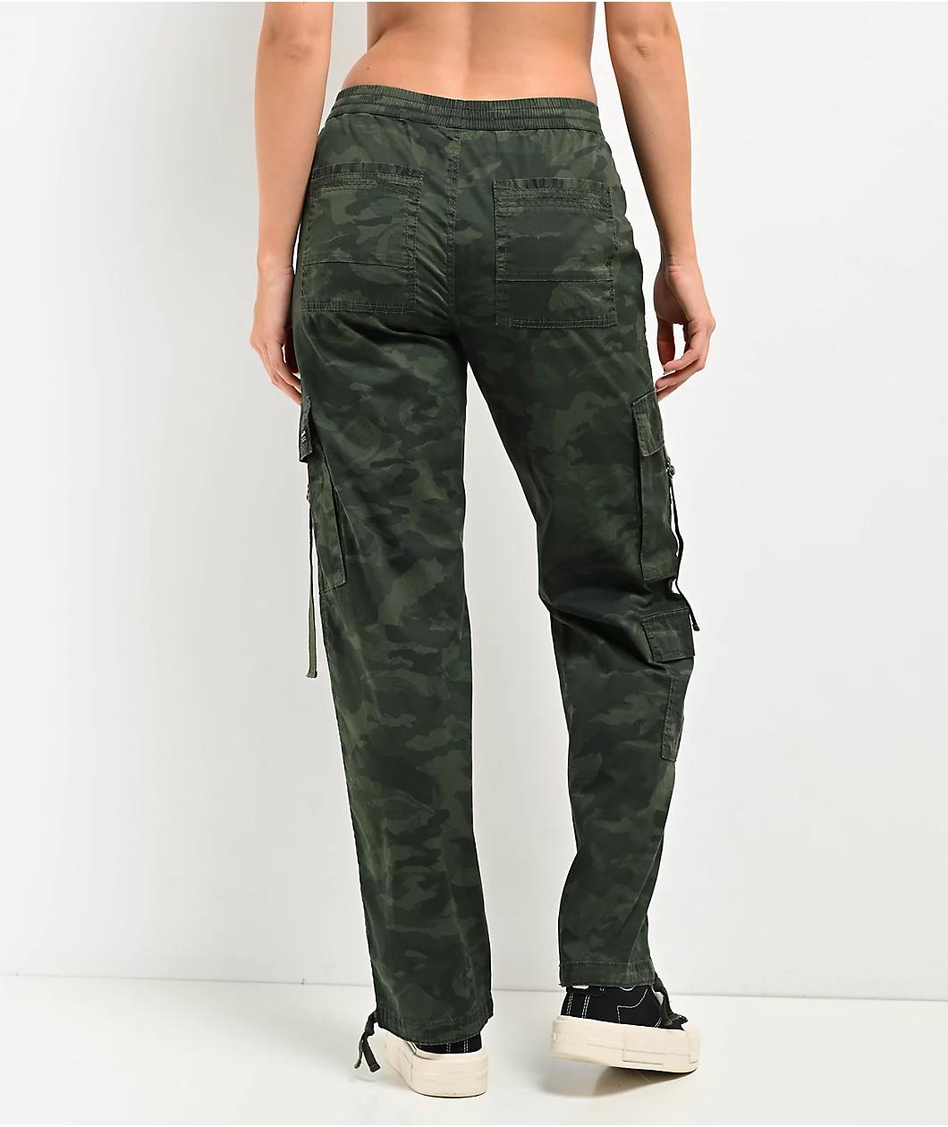 Unionbay Trevor Camo High Rise Cargo Pants Product Image
