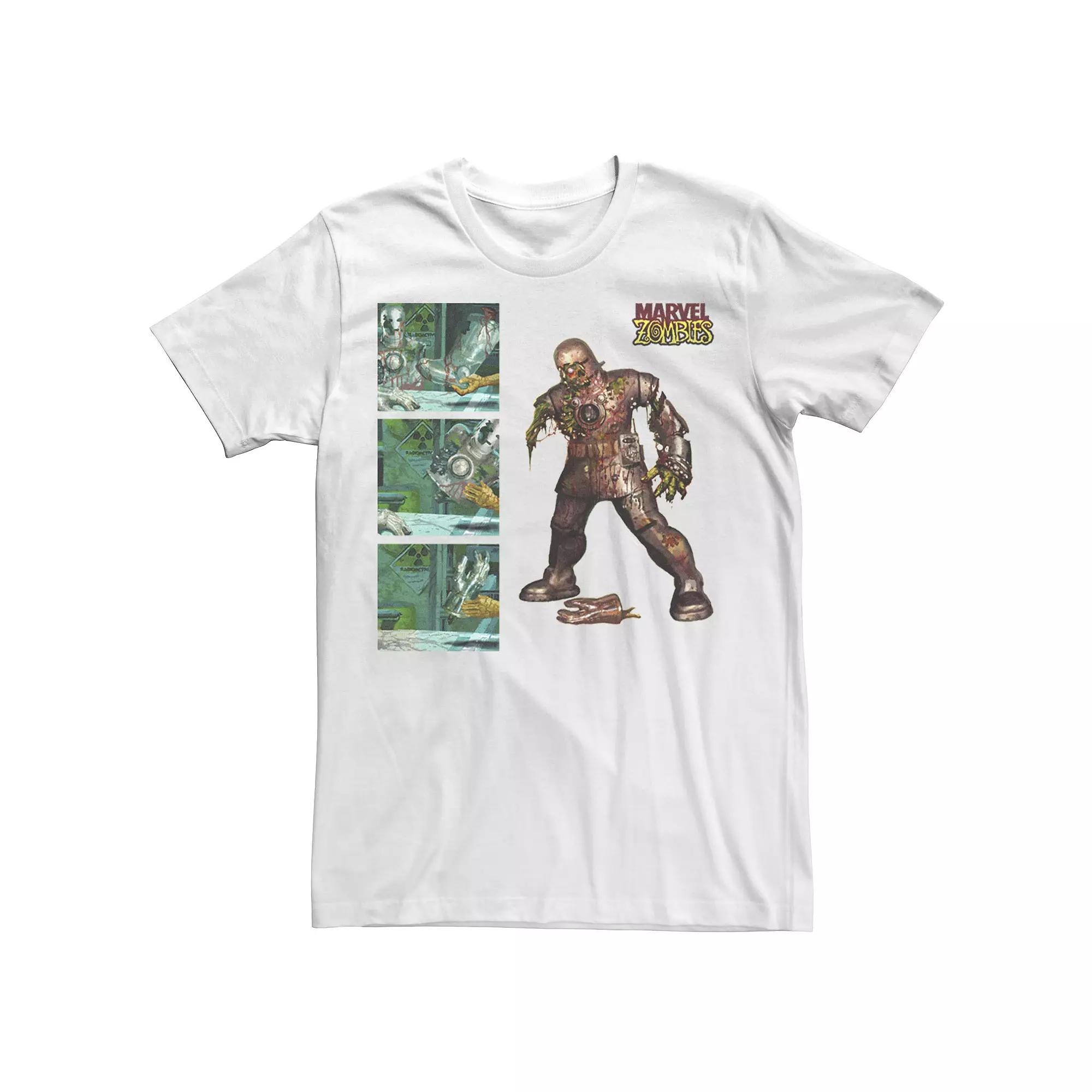Men's Marvel Zombies Iron Man Zombie Panels Graphic Tee,  Product Image