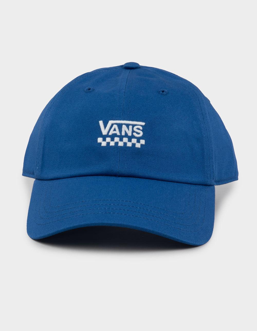 VANS Court Side Curved Bill Strapback Hat - BLUE Product Image