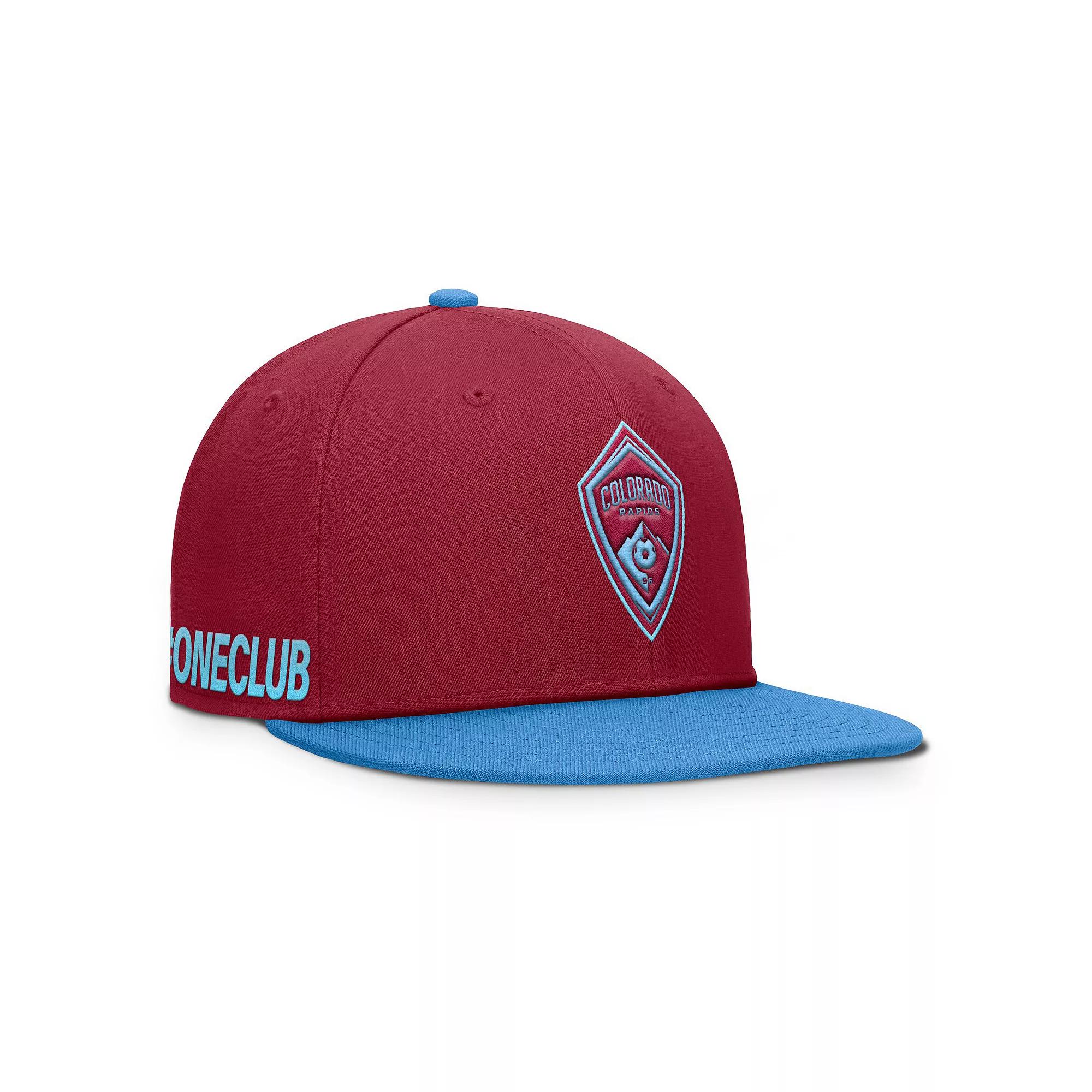 Mens Fanatics Burgundy Colorado Rapids Sitter Snapback Hat Product Image