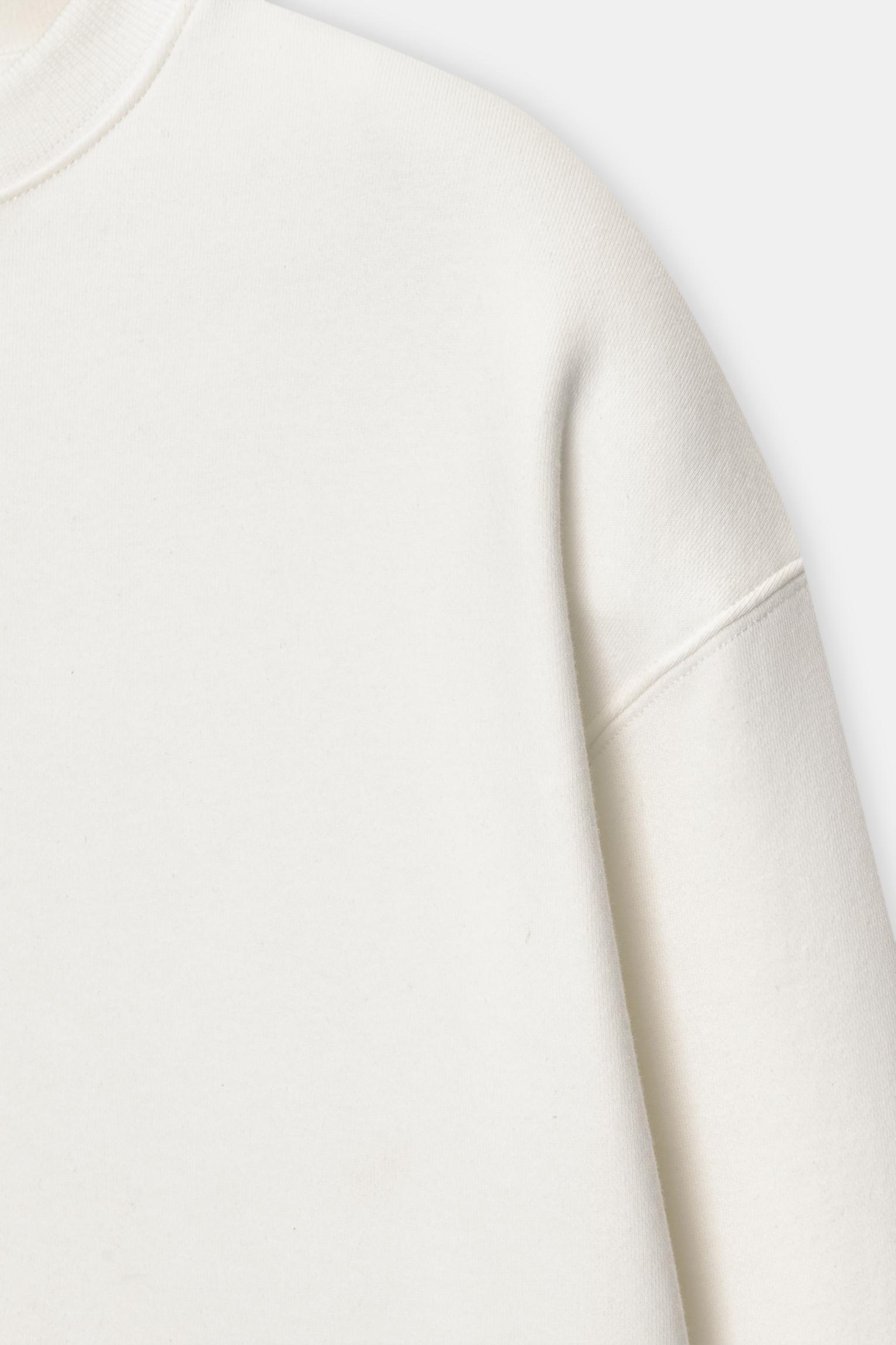 Basic crew neck sweatshirt Product Image