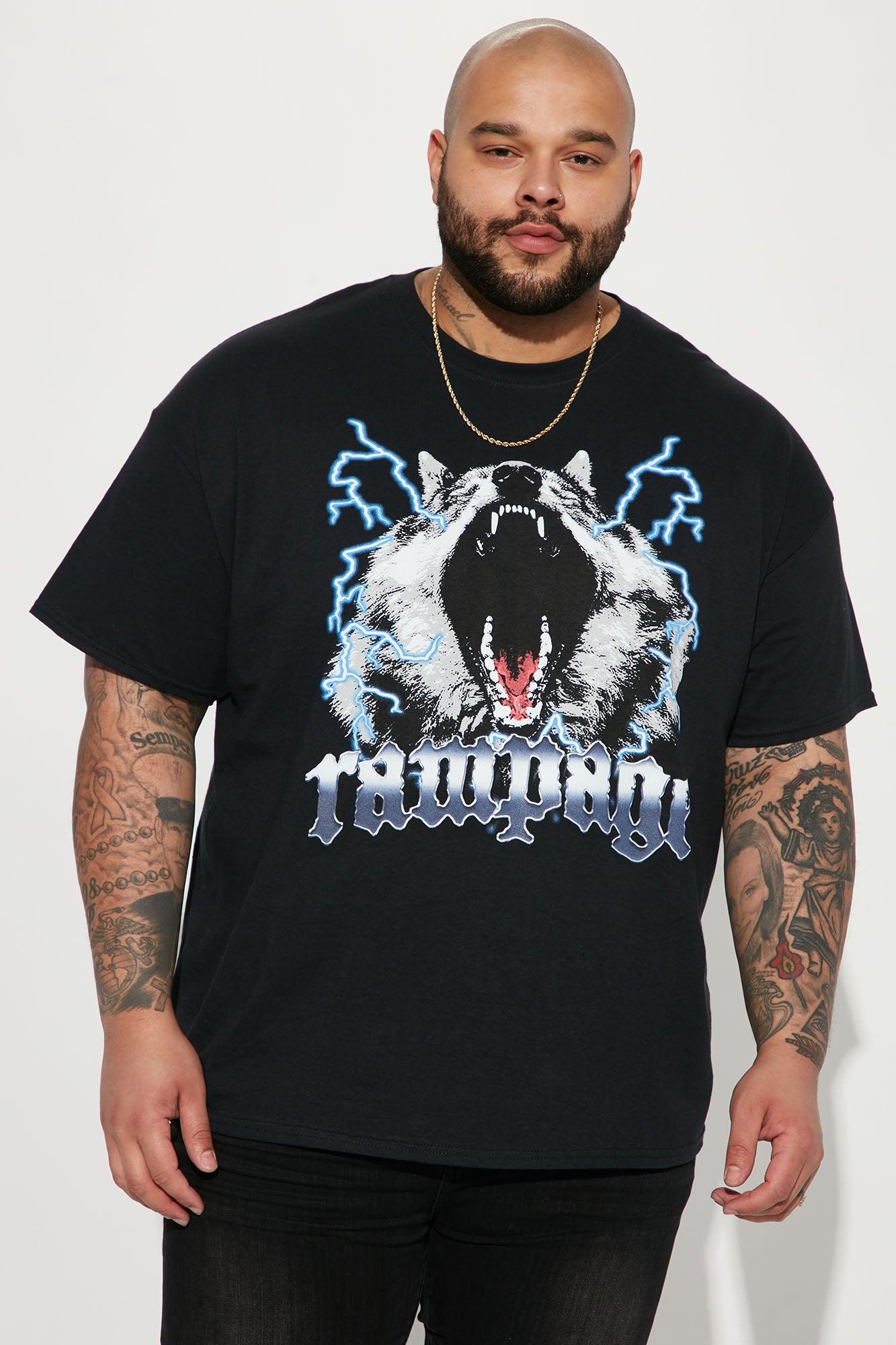 Rampage Short Sleeve Tee - Black Product Image