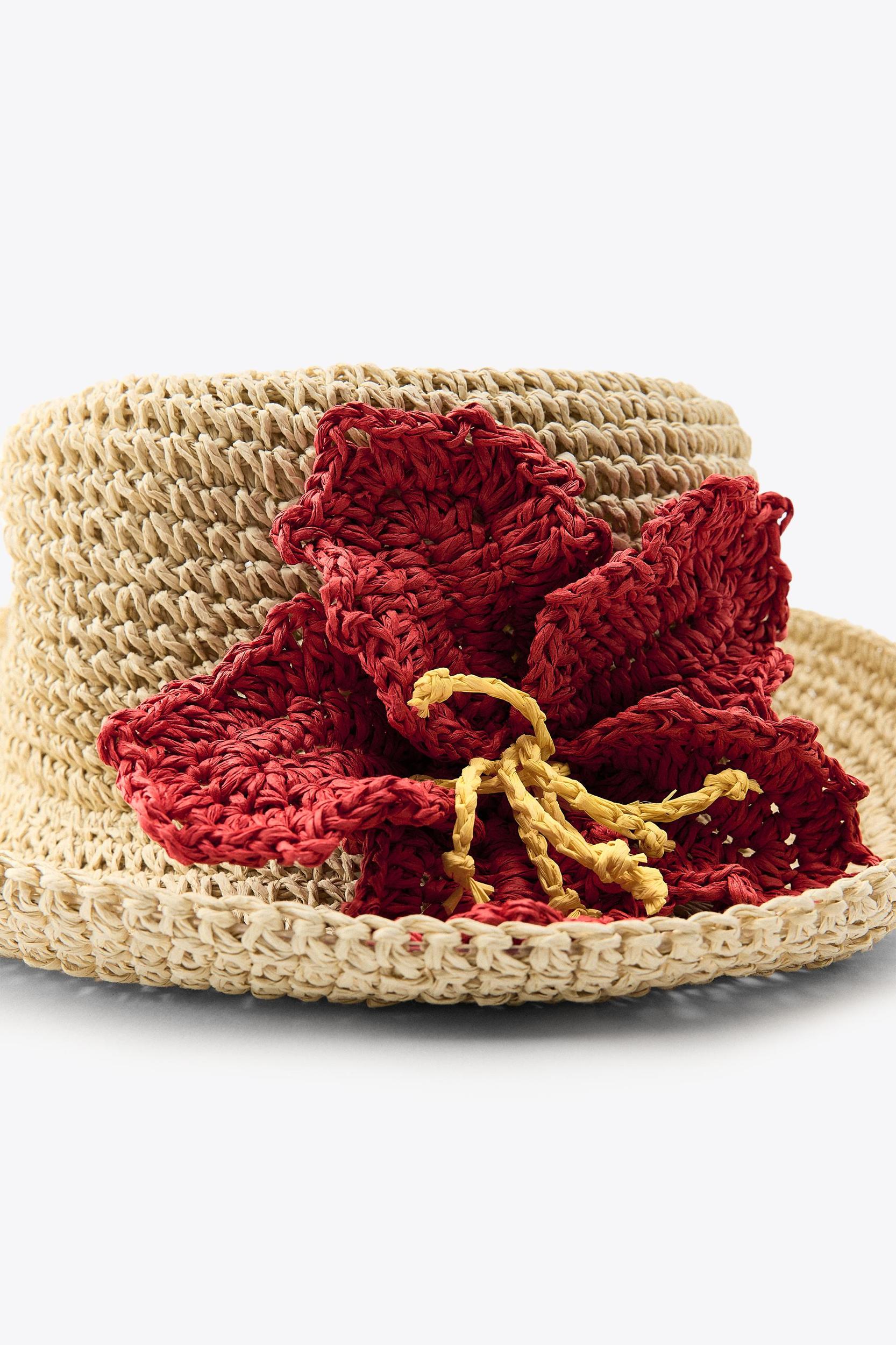 FLOWER BRAIDED HAT Product Image