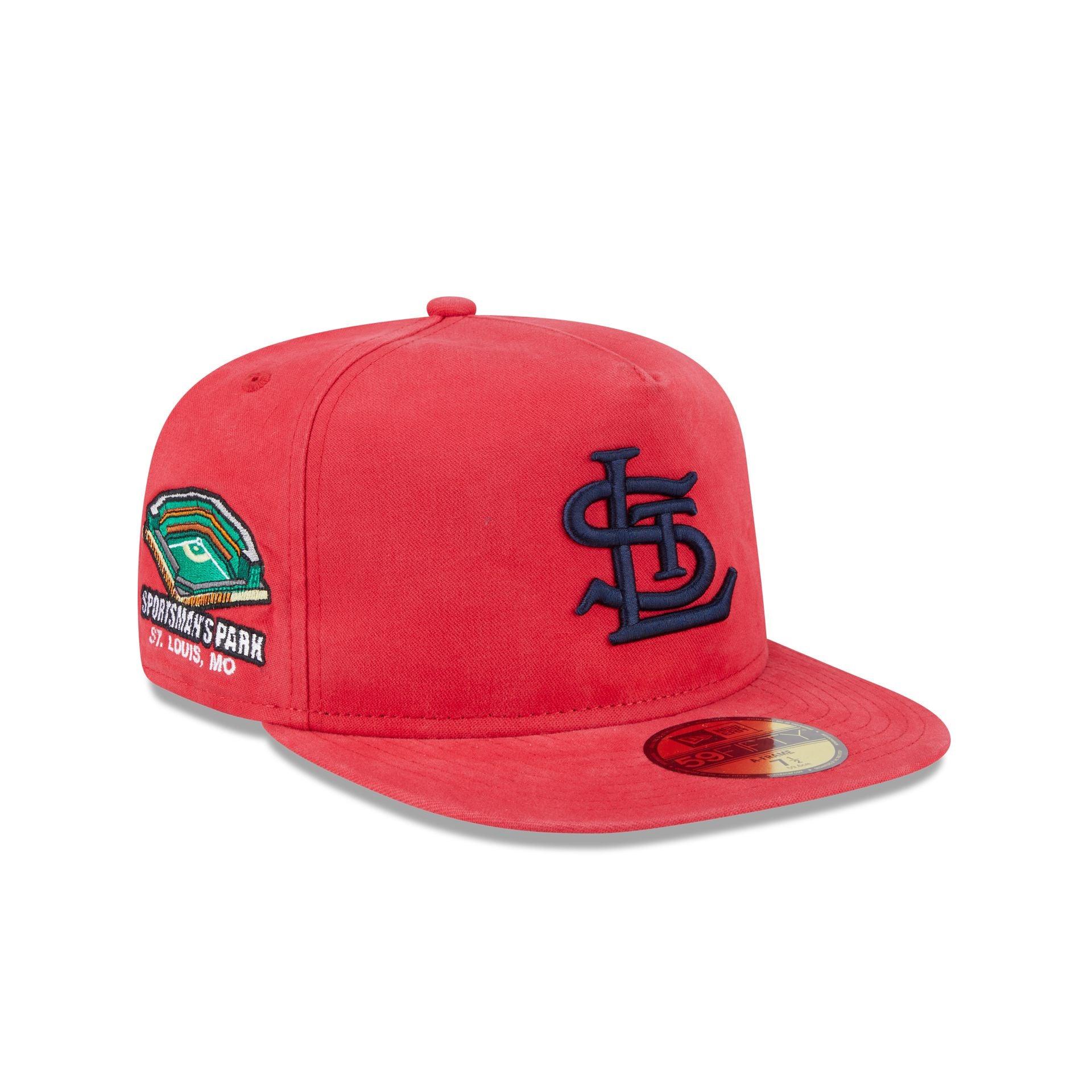 St. Louis Cardinals Championship Side Flag 59FIFTY A-Frame Fitted Hat Male Product Image