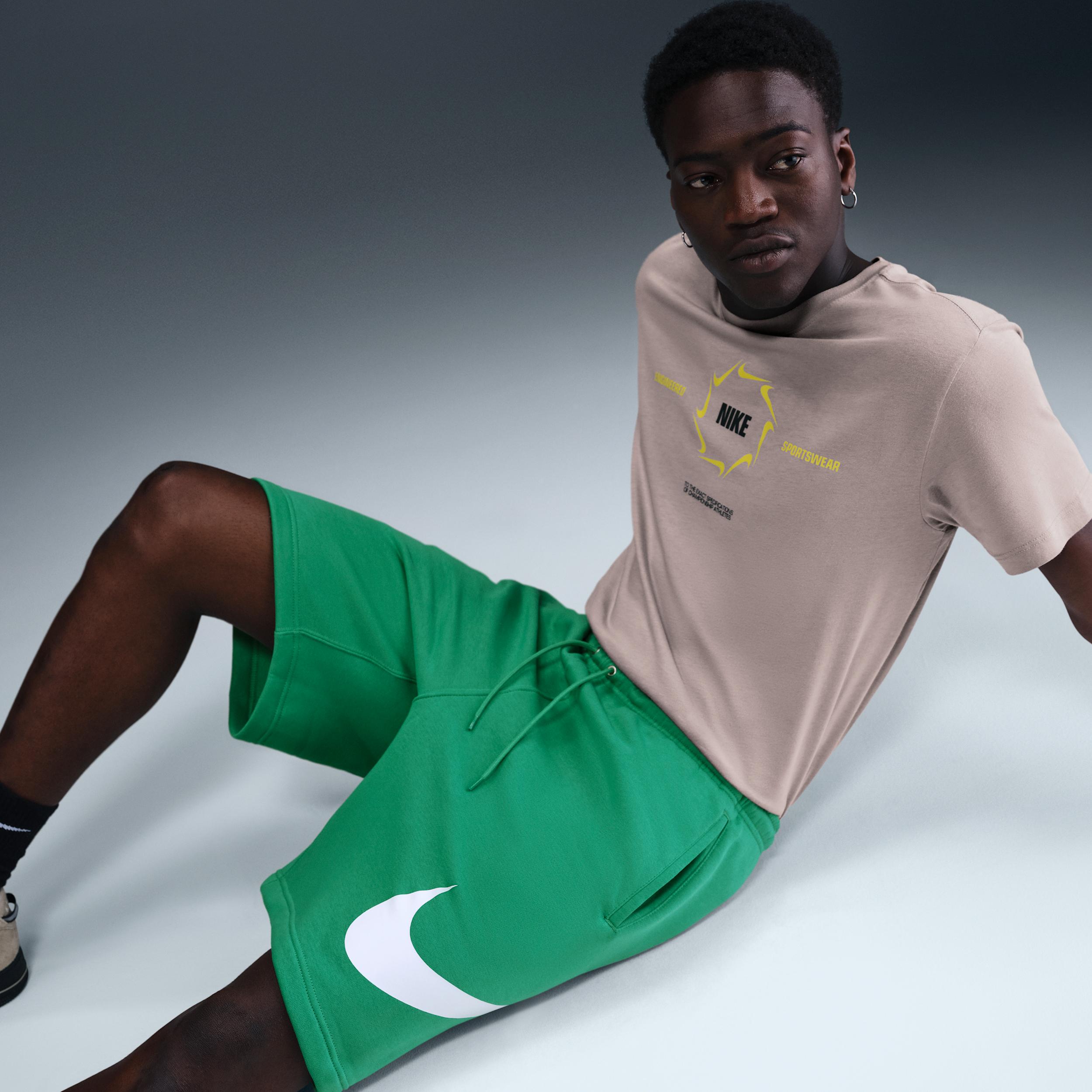 Nike Mens Club Fleece Shorts | FN3906-435 Product Image