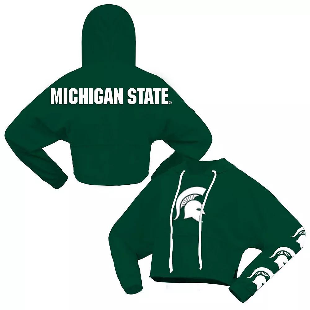 Women's Spirit Jersey Green Michigan State Spartans Over Product Image