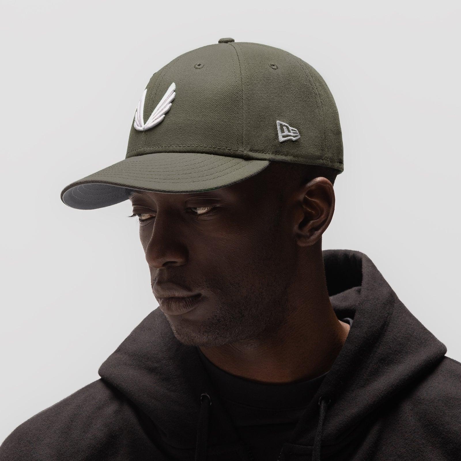 New Era® 59Fifty® Low Profile Hat - Faded Olive/White Product Image