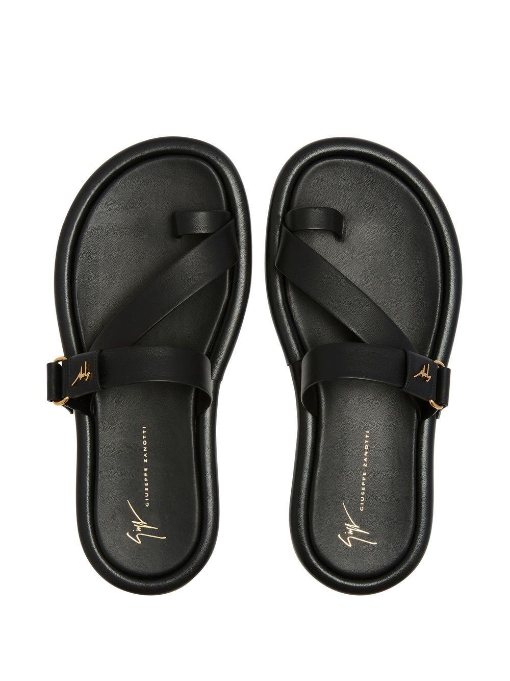 logo-plaque sandals Product Image