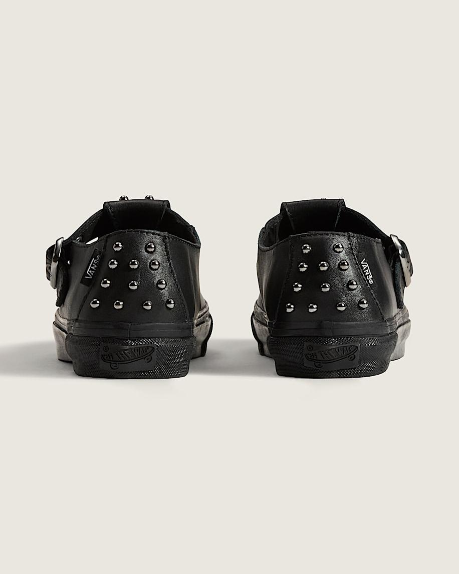 Premium Mary Jane Pearlized Shoe in Black| Vans US Product Image
