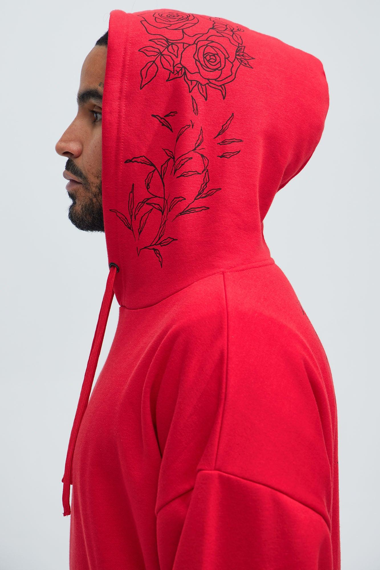 Not Perfect Hoodie - Red Product Image